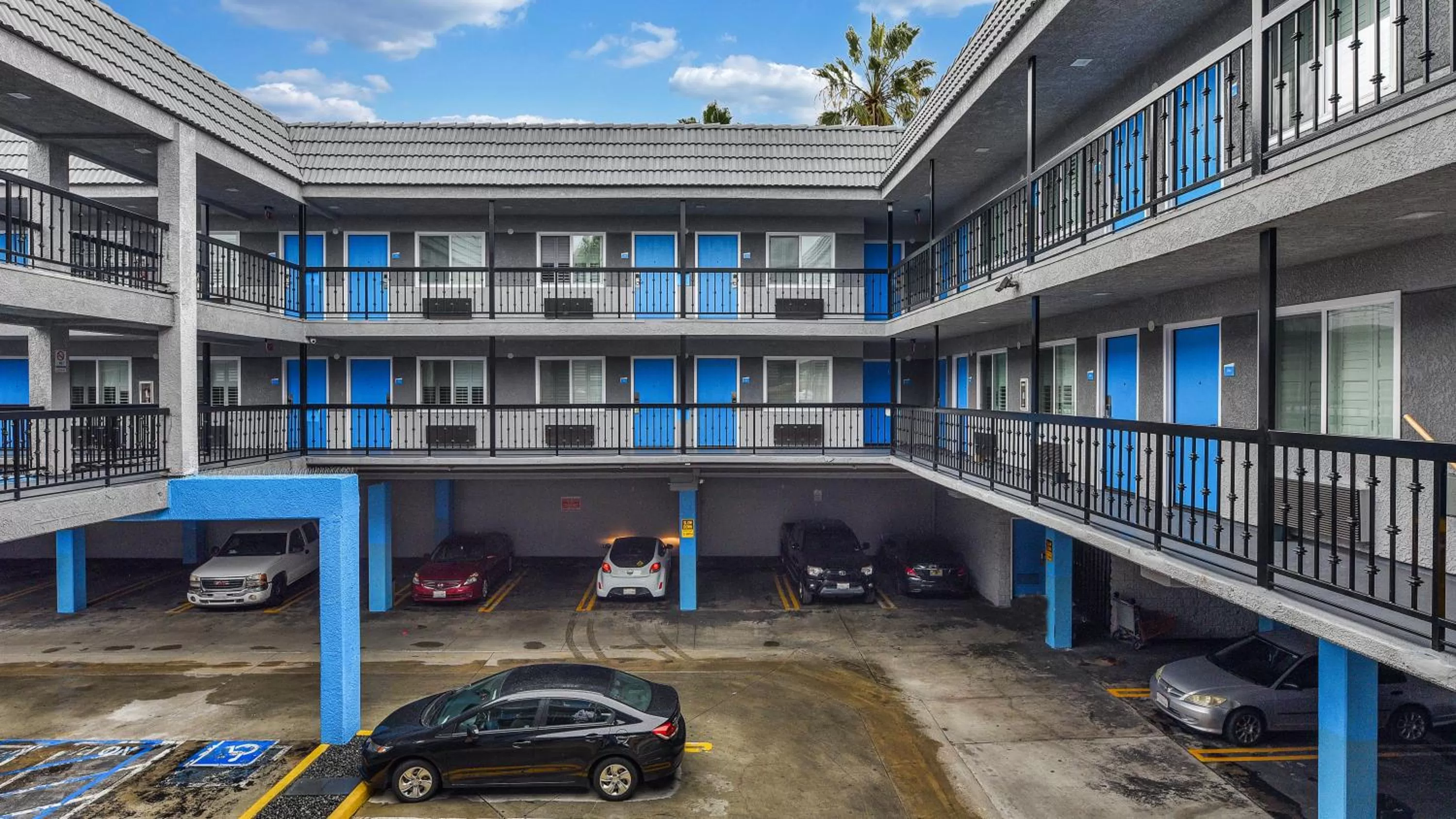 Property building in Hollywood Inn Express LAX