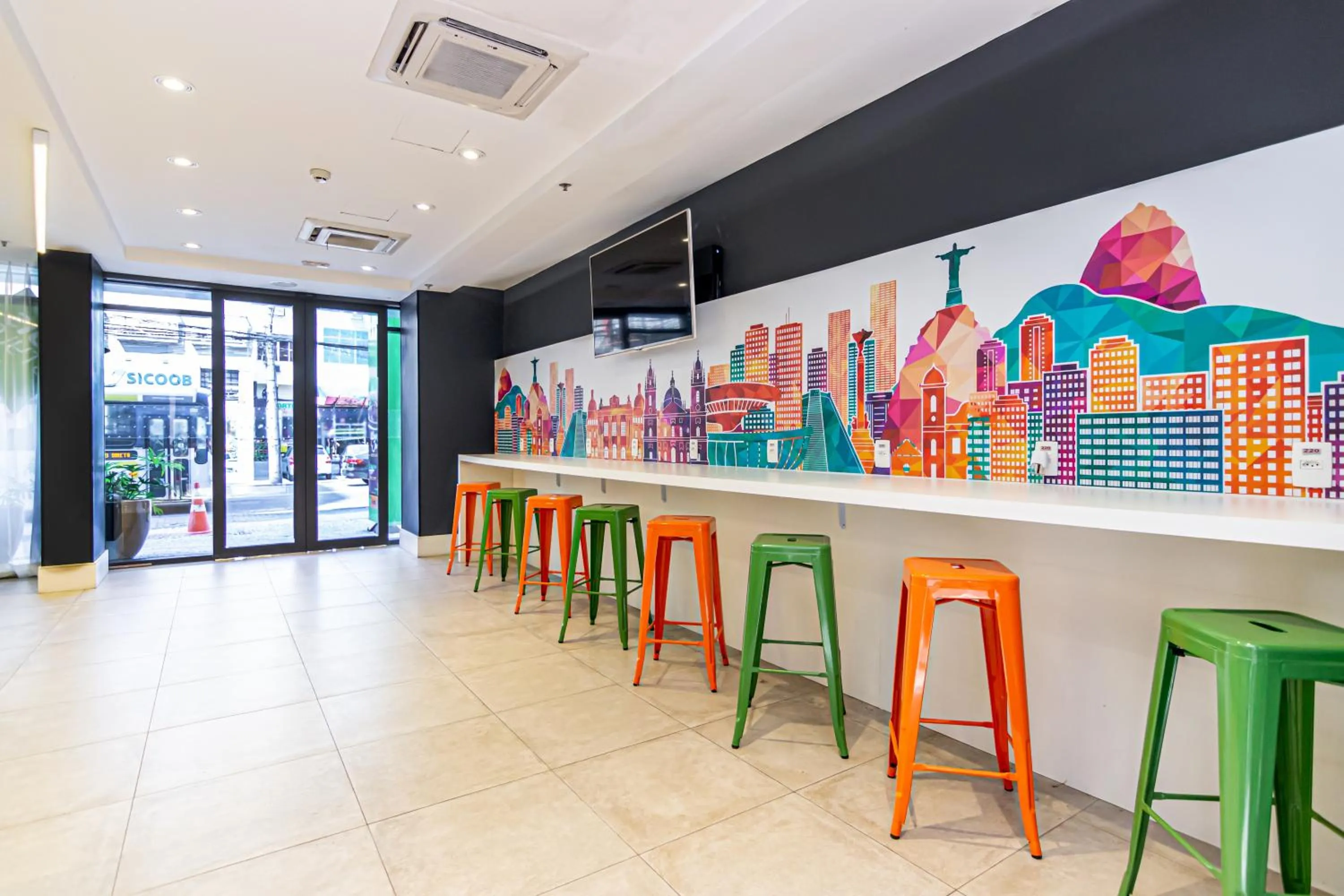 Lounge or bar in ibis Styles Rio de Janeiro Botafogo