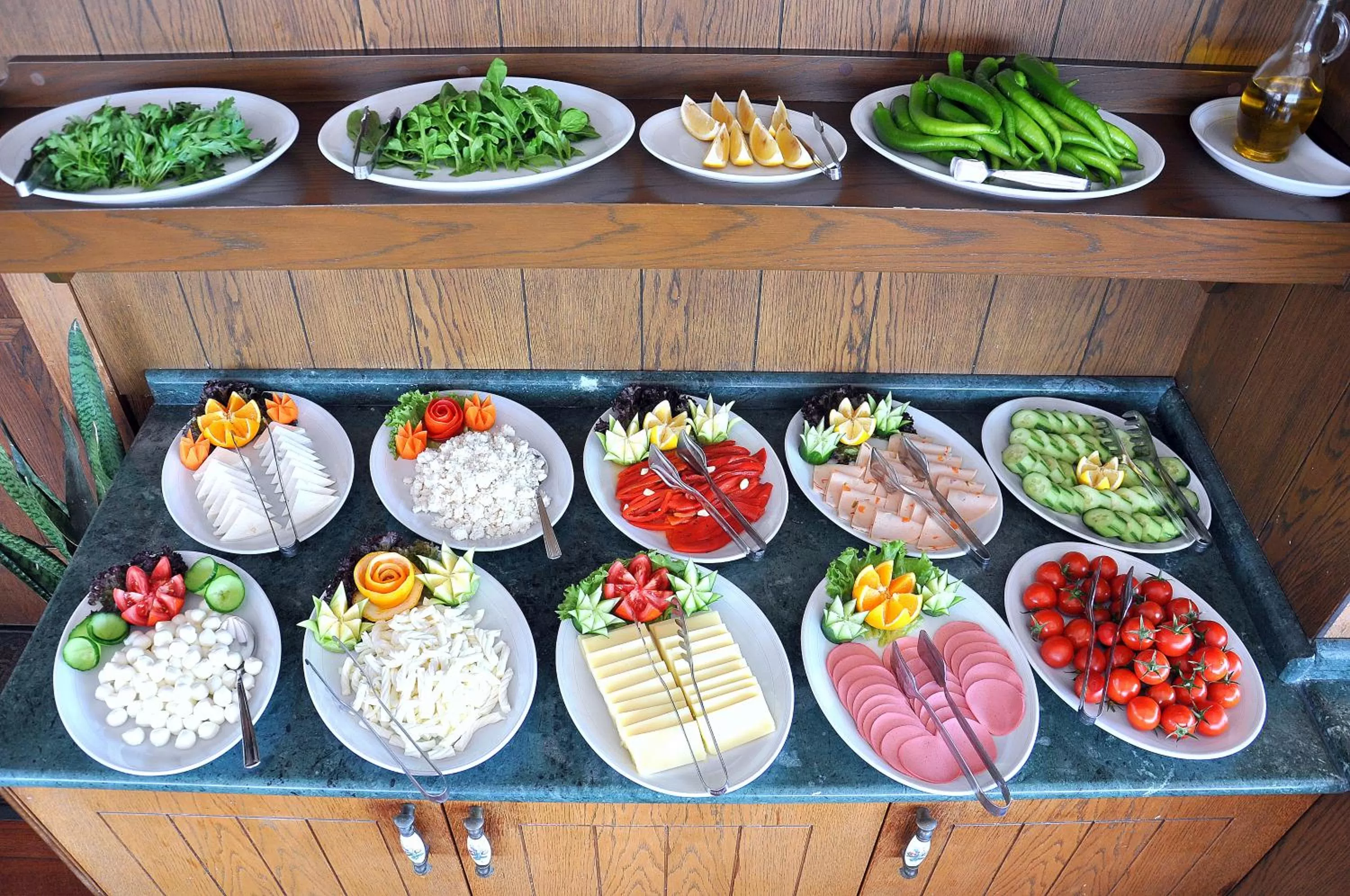 Buffet breakfast in Hotel Centrum Istanbul