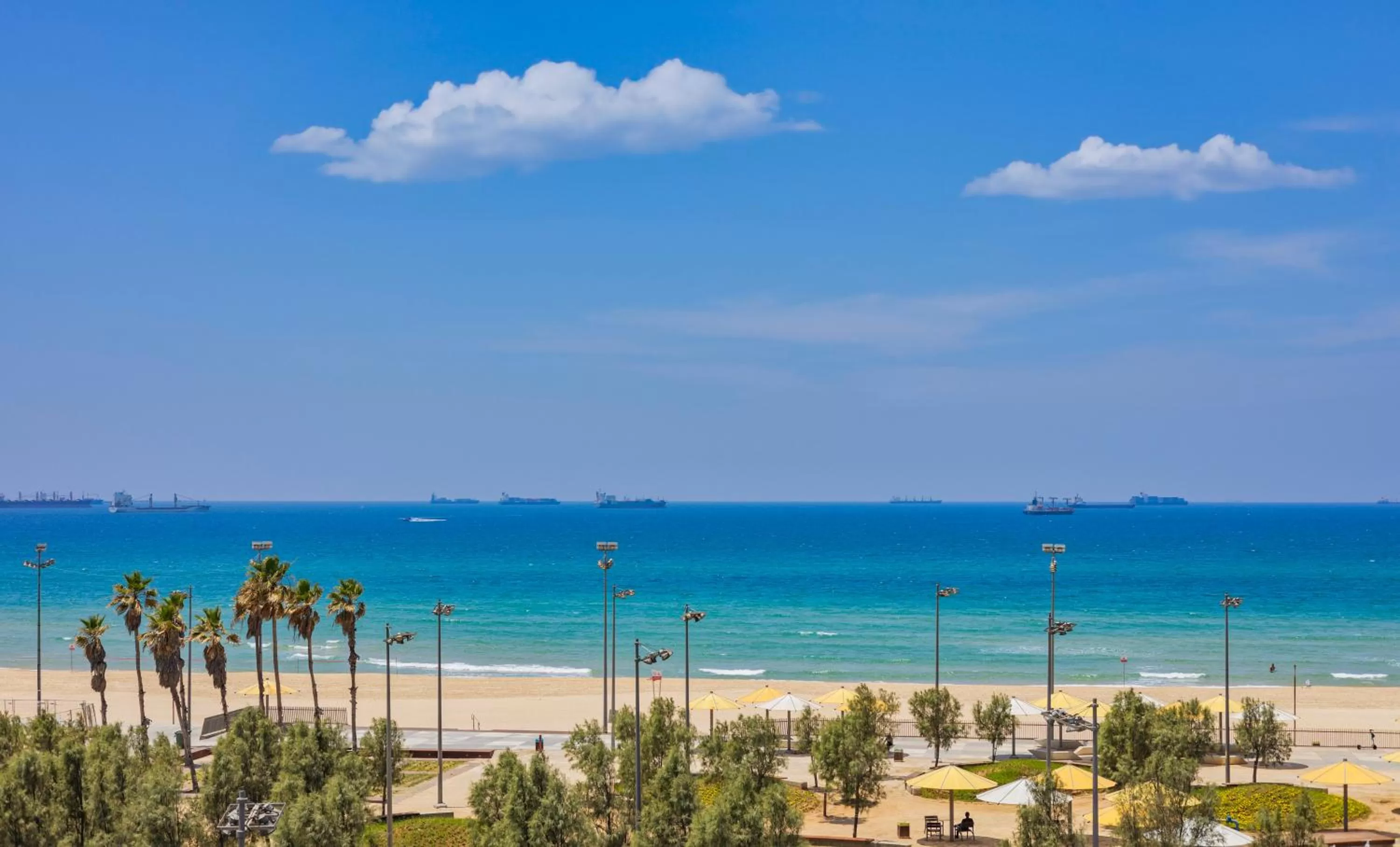 Sea view in West All Suites Hotel Ashdod