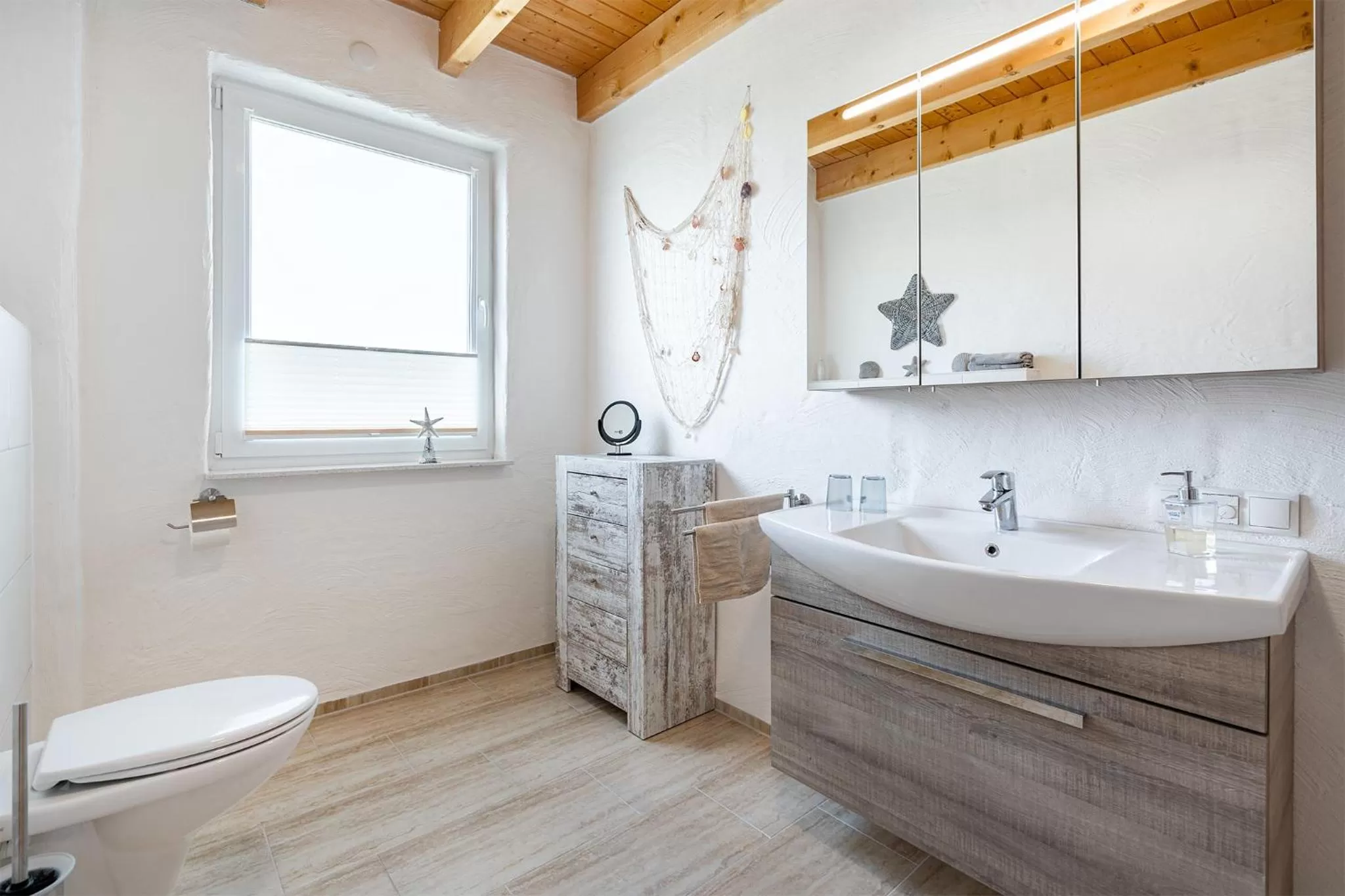 Toilet in Villa Moorstern am Badesee Tannenhausen