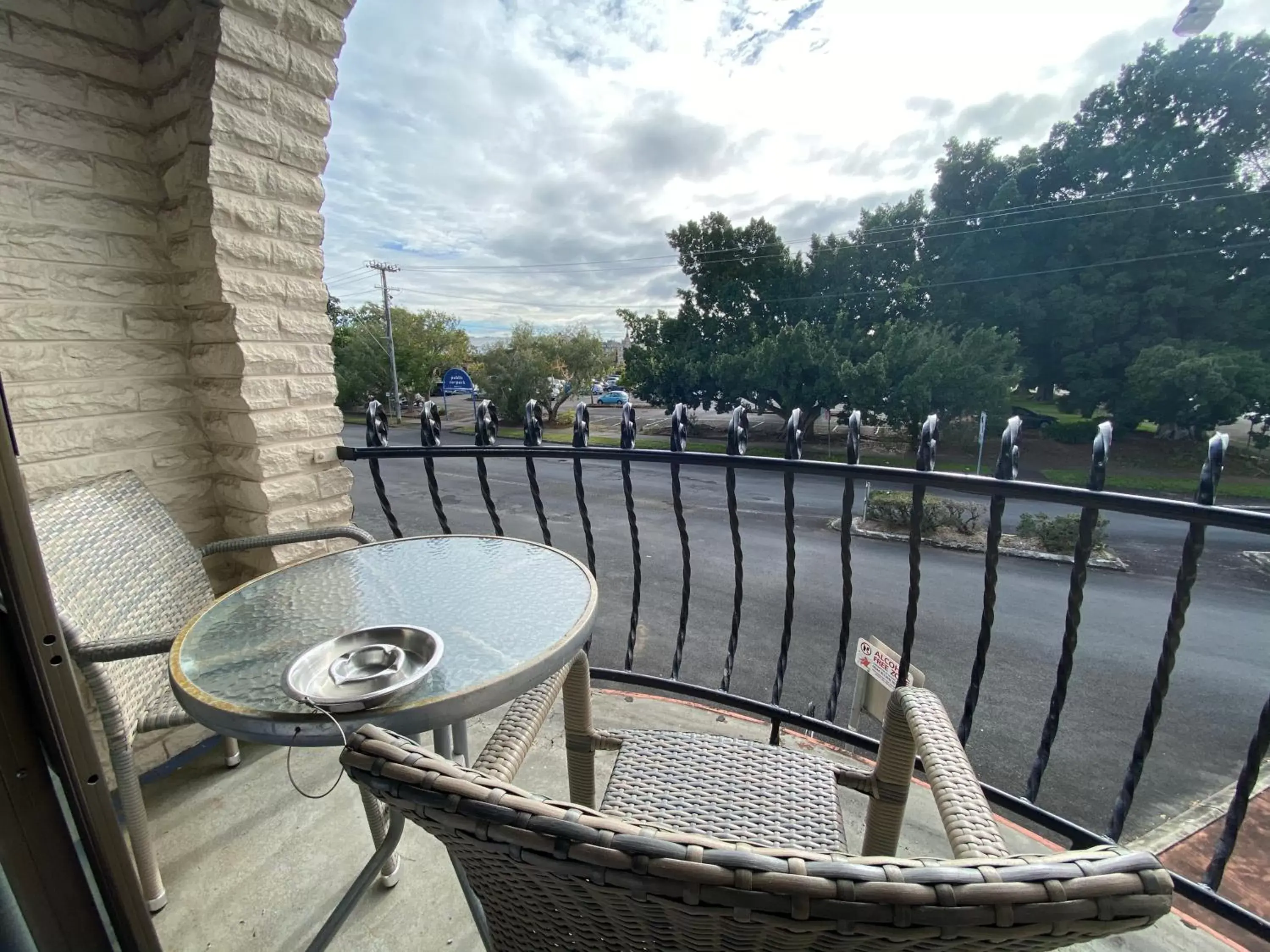 Balcony/Terrace in Lismore City Motor Inn