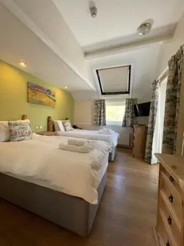 Twin Room with Lake View in Tynycornel Hotel Twin Room with Lake View in Tynycornel Hotel