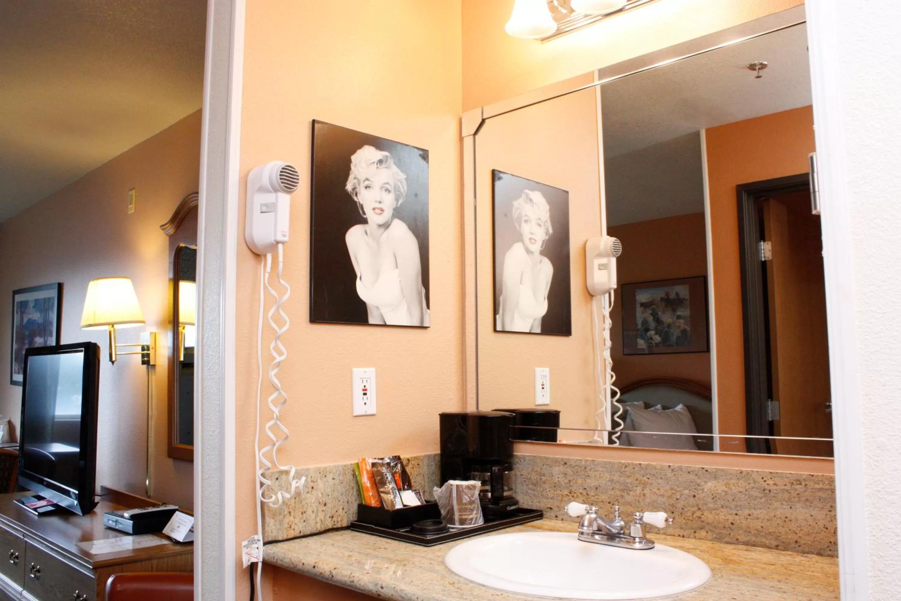 Bathroom in Prospector Hotel & Casino