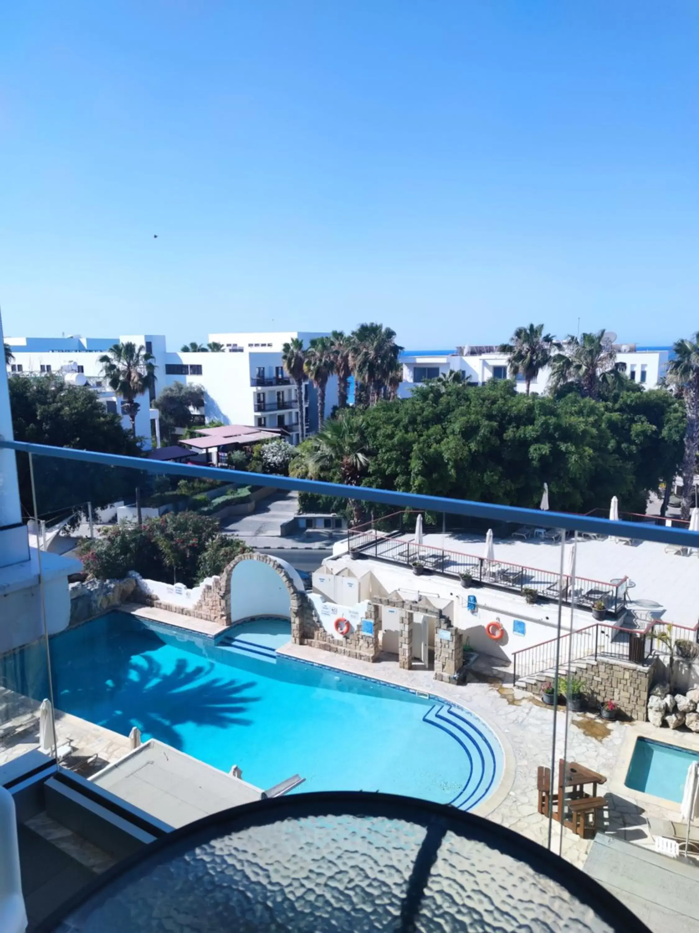 Pool View in Dionysos Central