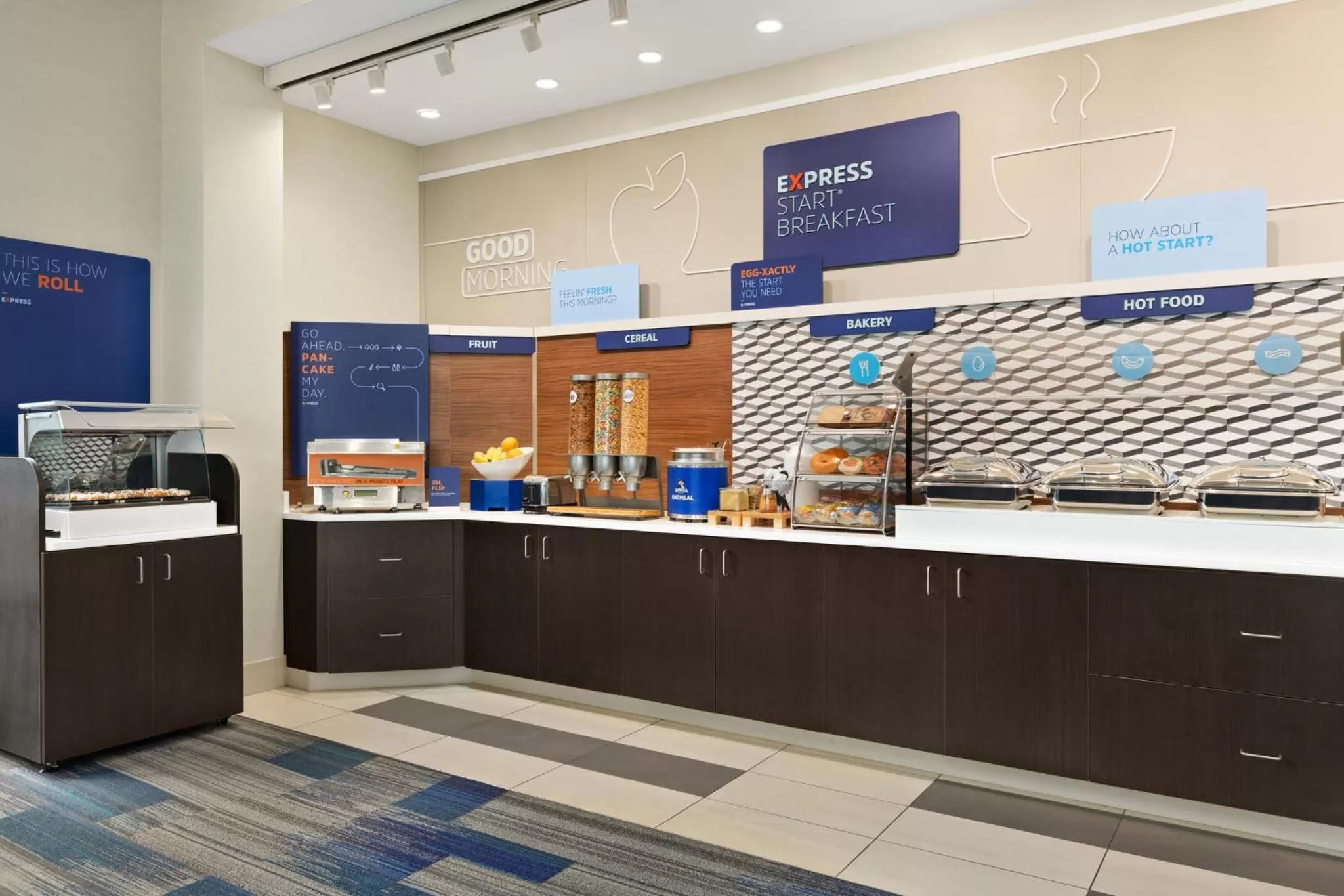 Breakfast in Holiday Inn Express Hotel and Suites Akron South-Airport Area by IHG