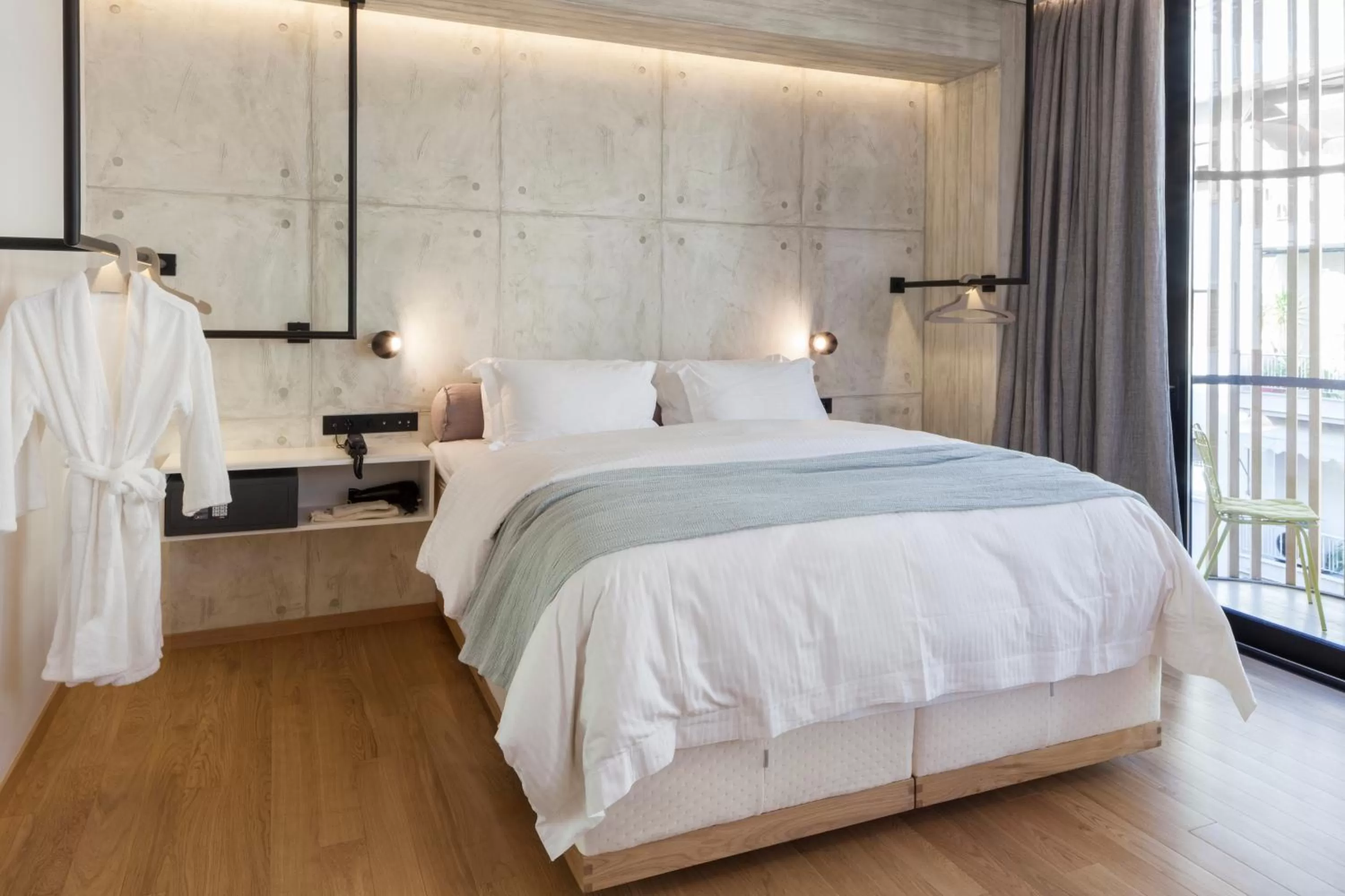 Bed in Coco-Mat Hotel Athens