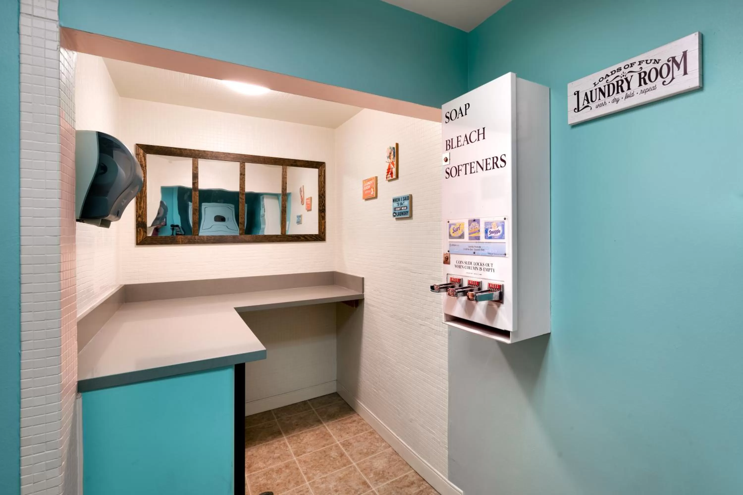 laundry in Atrium Hotel Orange County