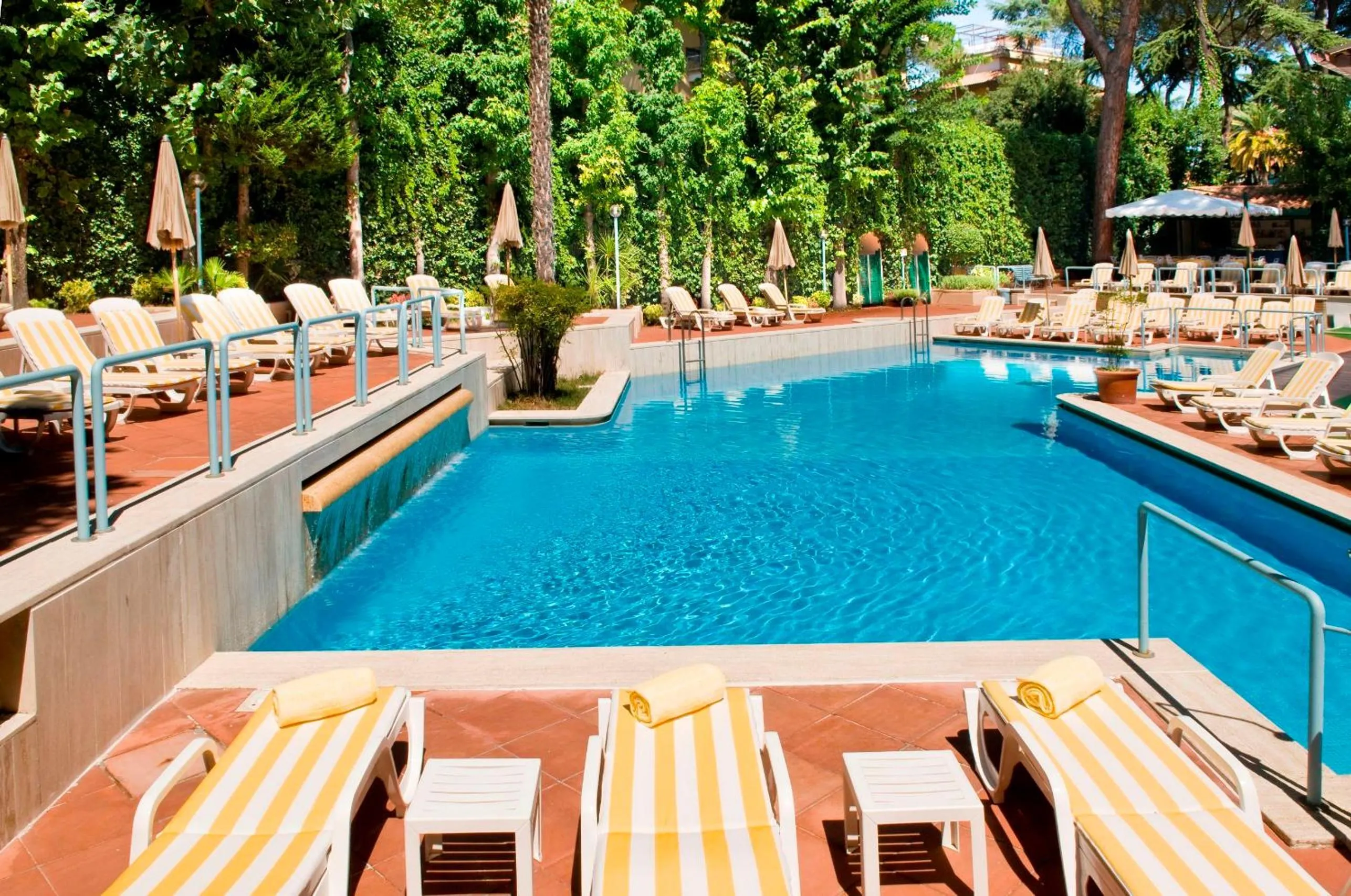 Swimming pool in Aldrovandi Residence City Suites