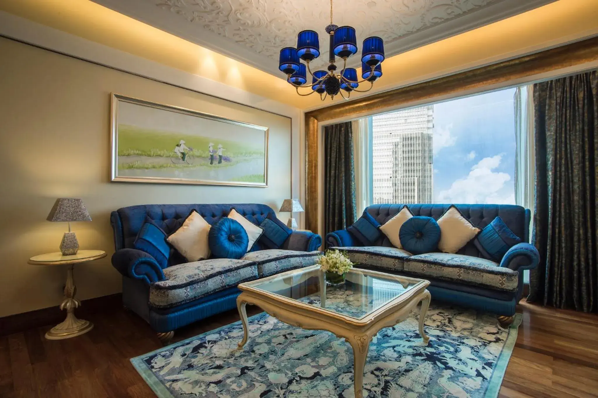 Living room, Seating Area in The Reverie Saigon Residential Suites