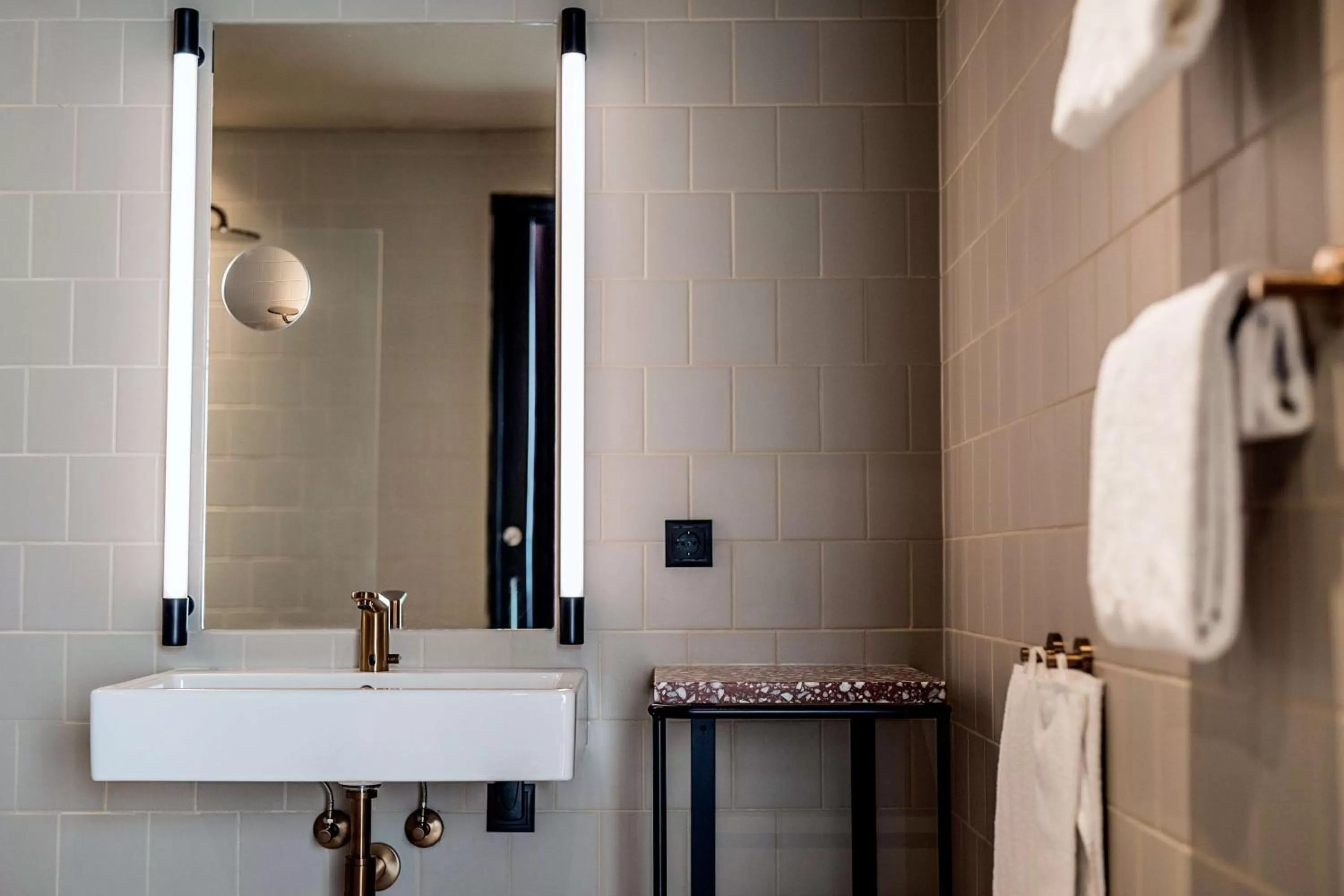 Bathroom in Scandic Kødbyen