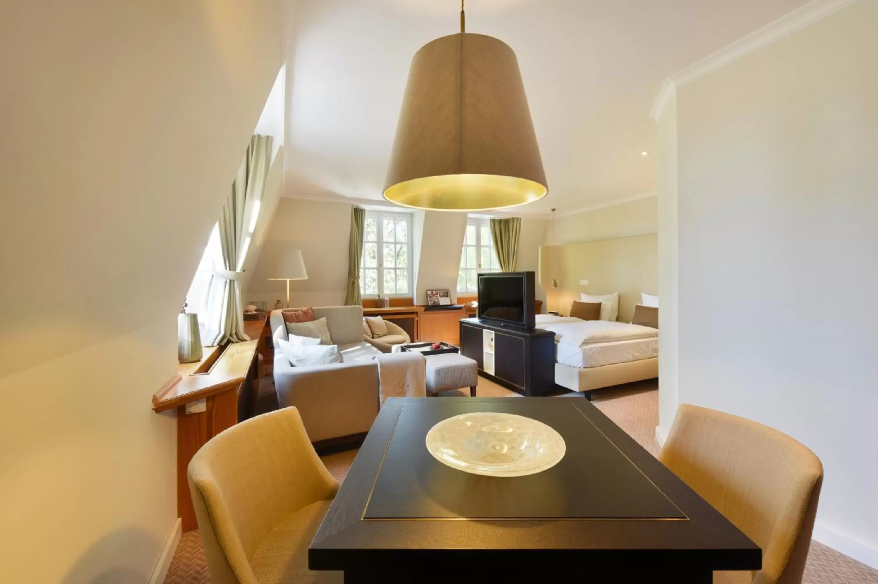 Dining Area in Hotel Landhaus Wachtelhof