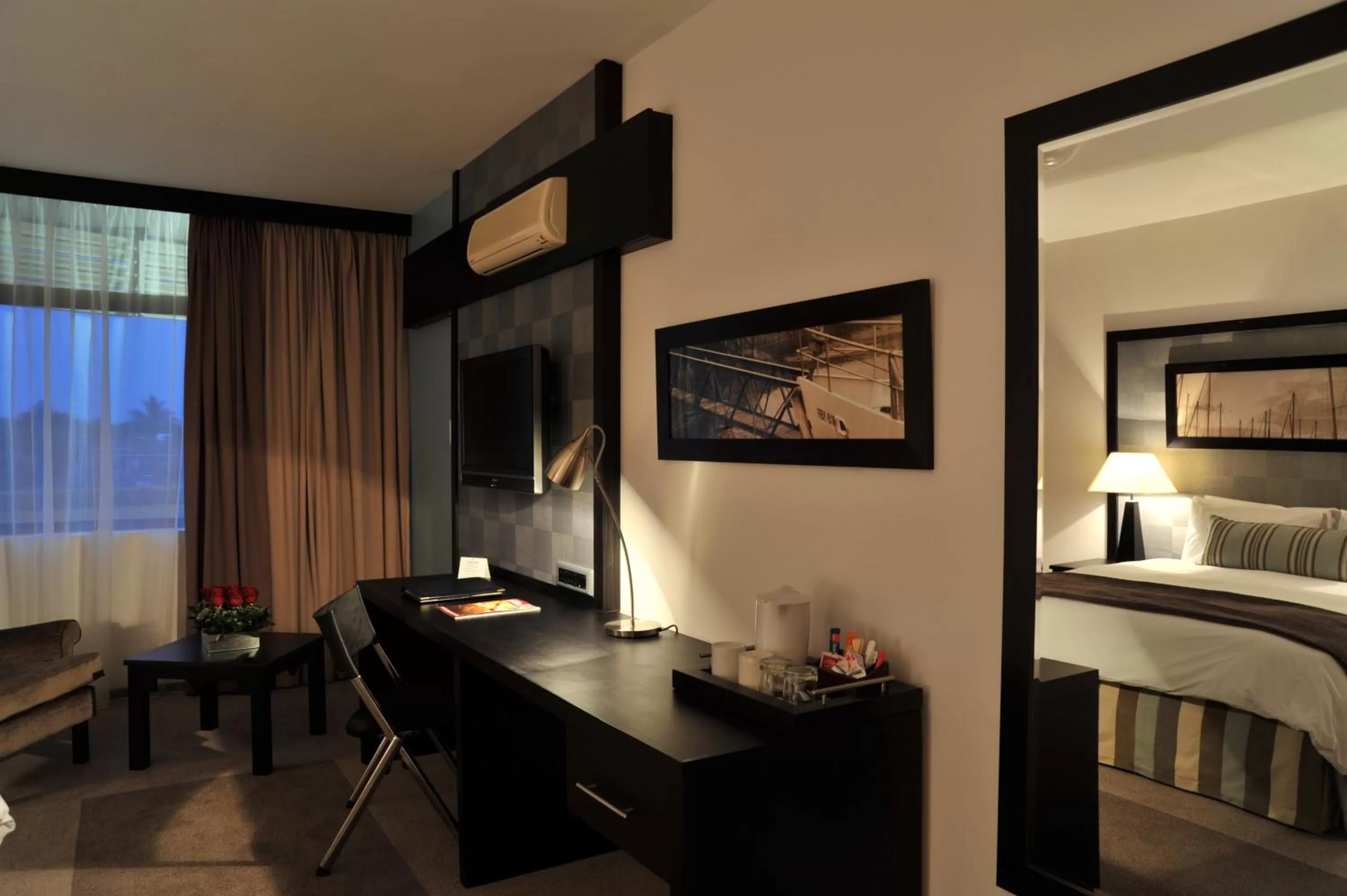 Decorative detail, Bed in Indaba Lodge Hotel Richards Bay