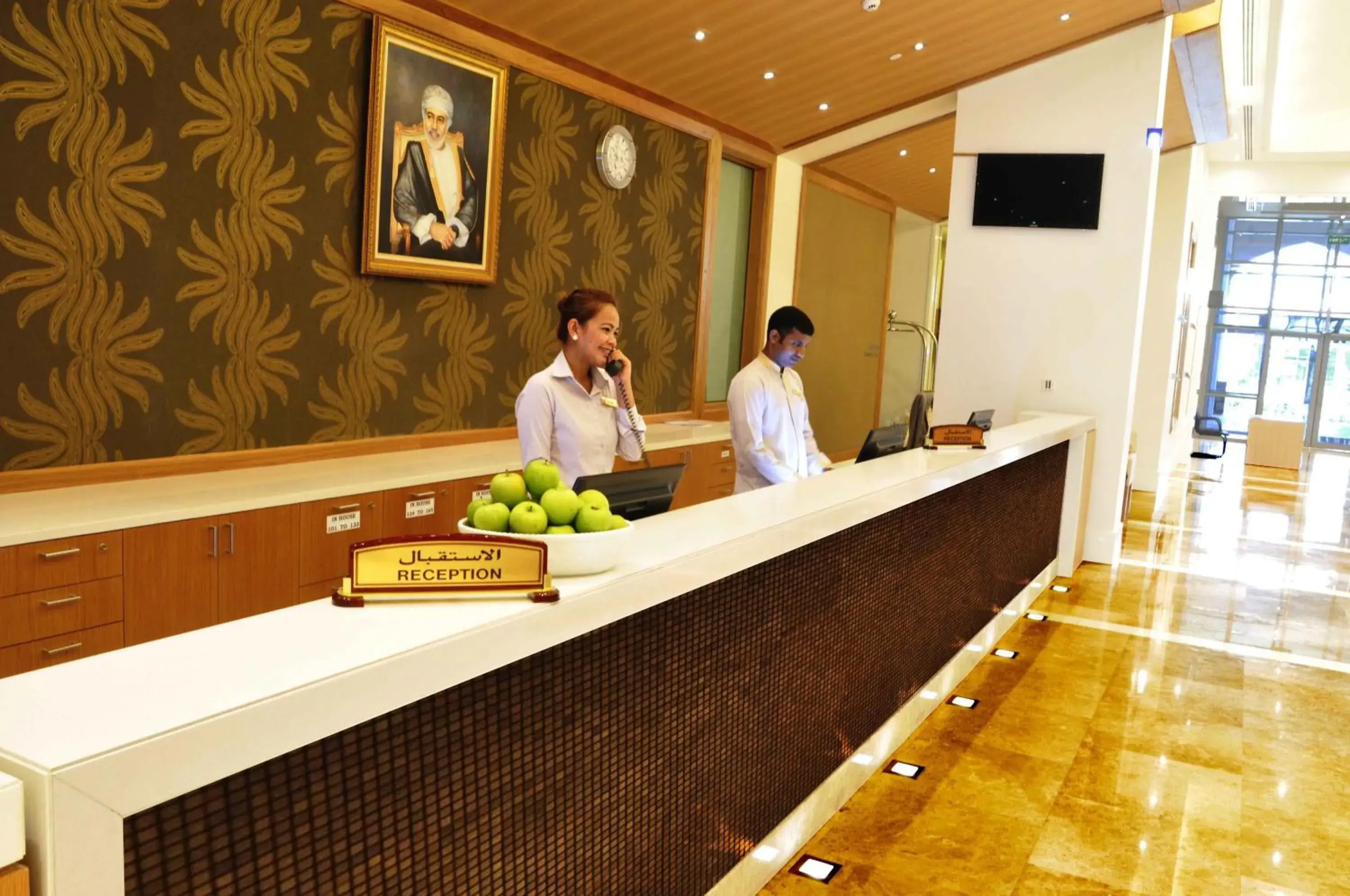 Staff in Salalah Gardens Hotel Managed by Safir Hotels & Resorts