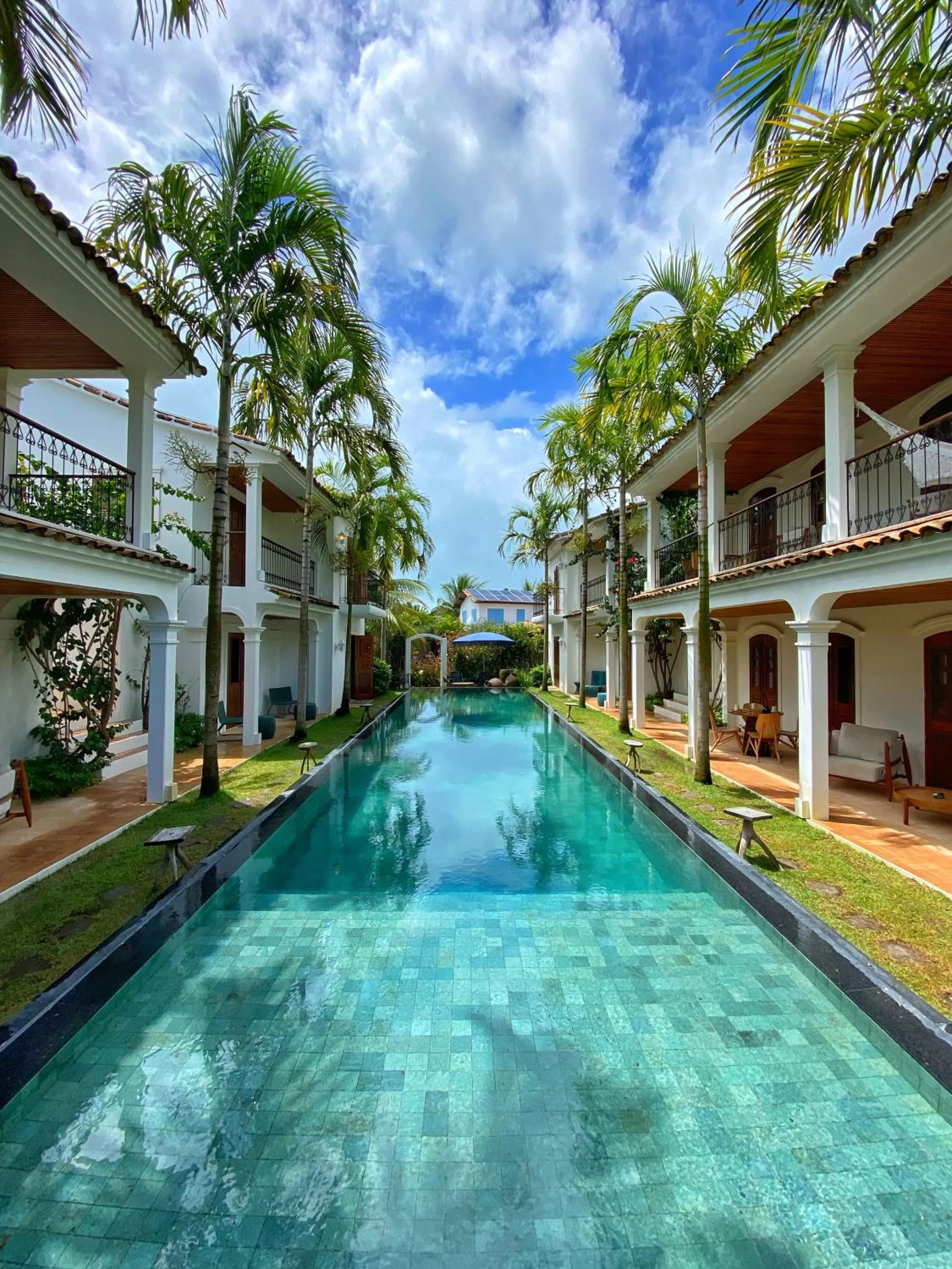 Pool view in Villa Canziani & Donato