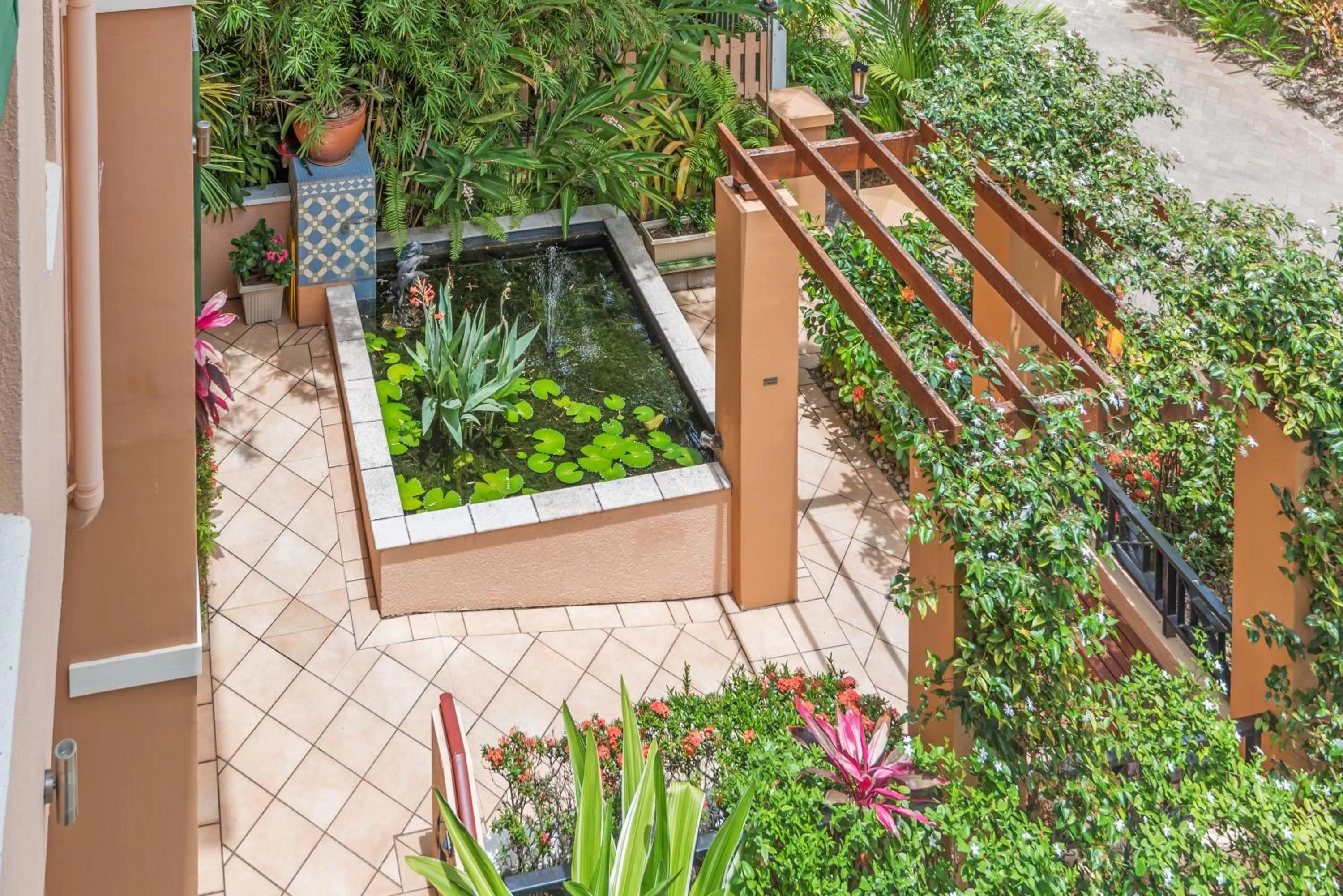 Garden view in Martinique On Macrossan