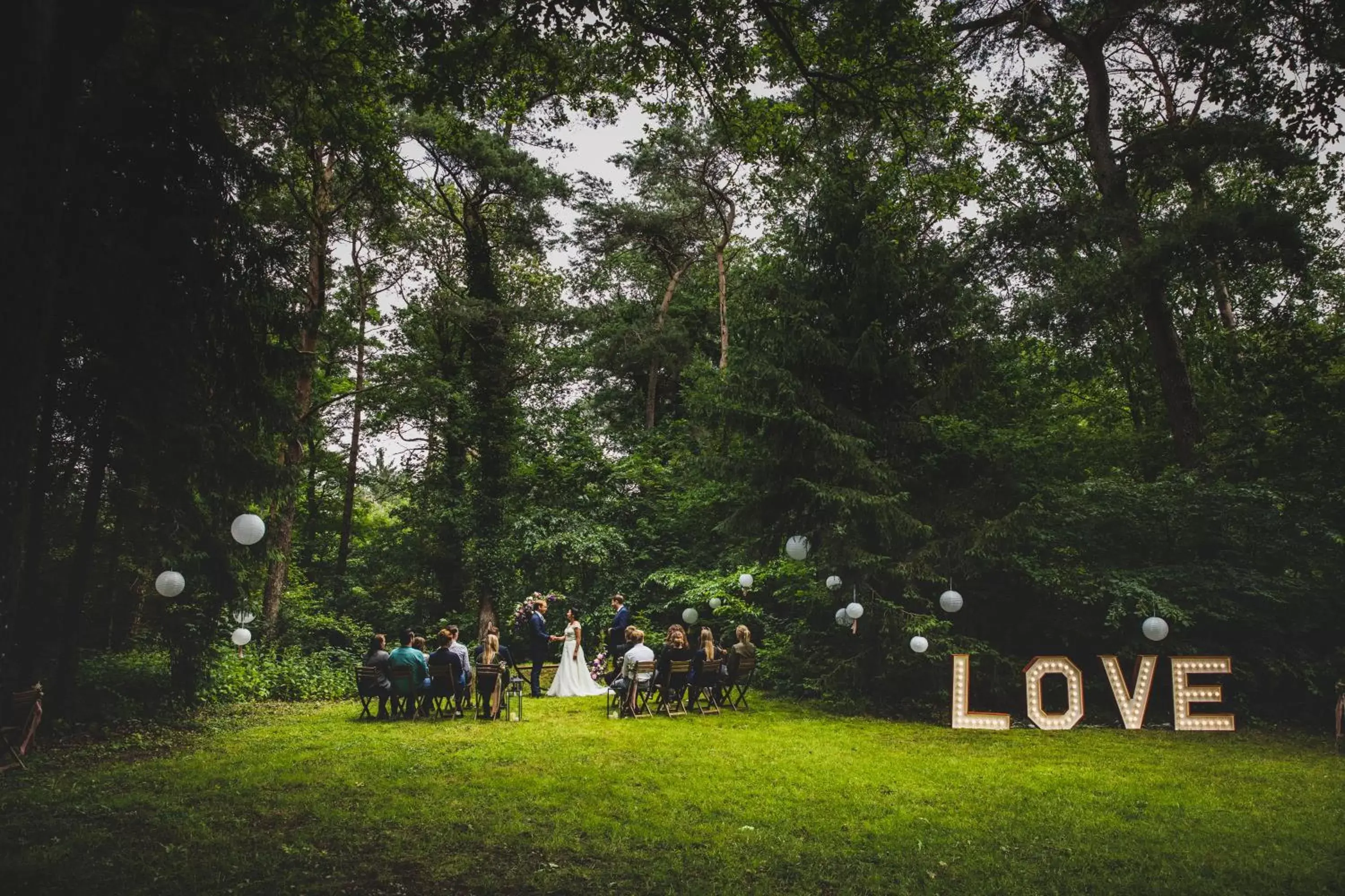 wedding in Buitenplaats de Bergse Bossen