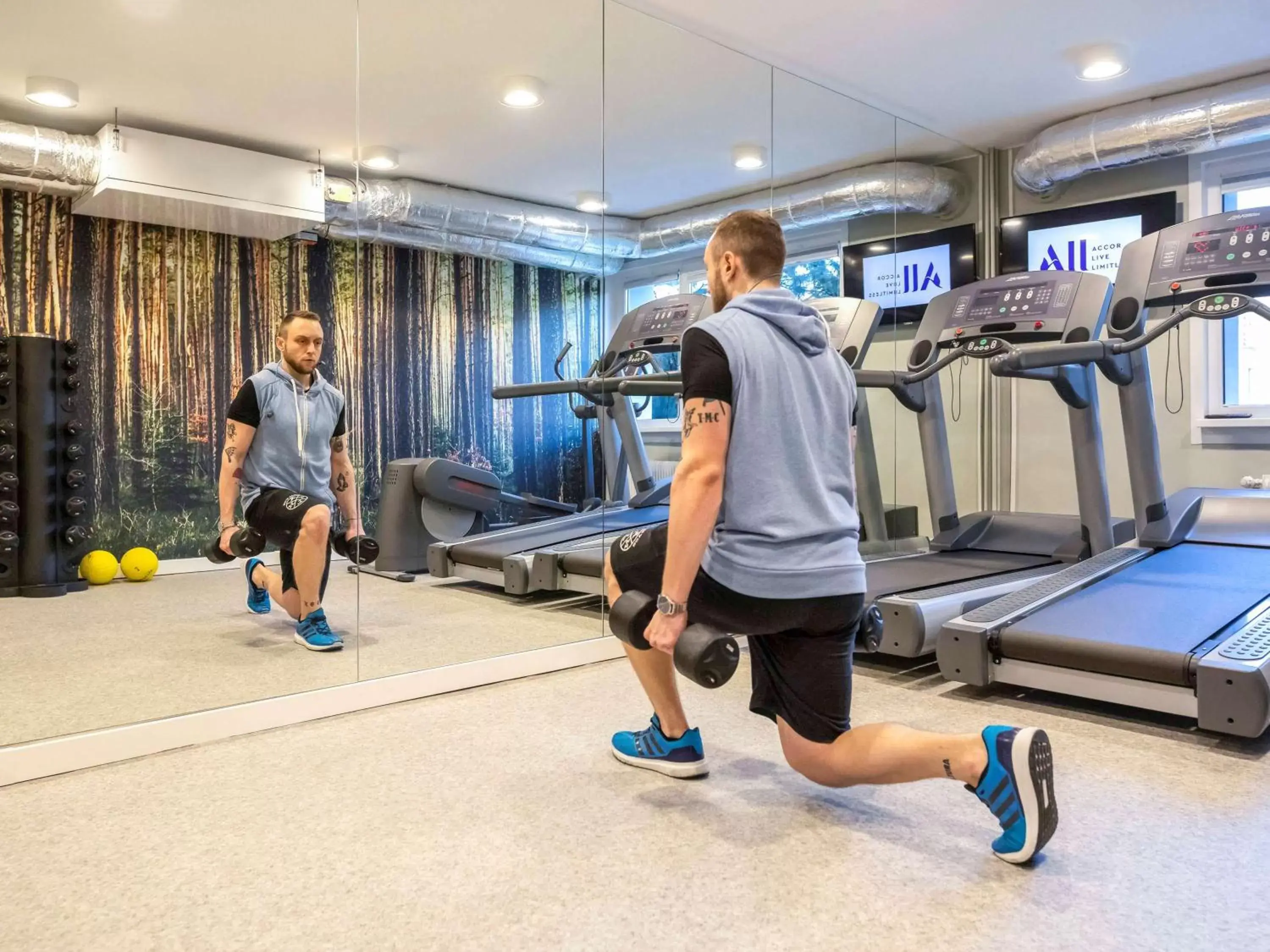 On site, Fitness Center/Facilities in Novotel Wrocław City