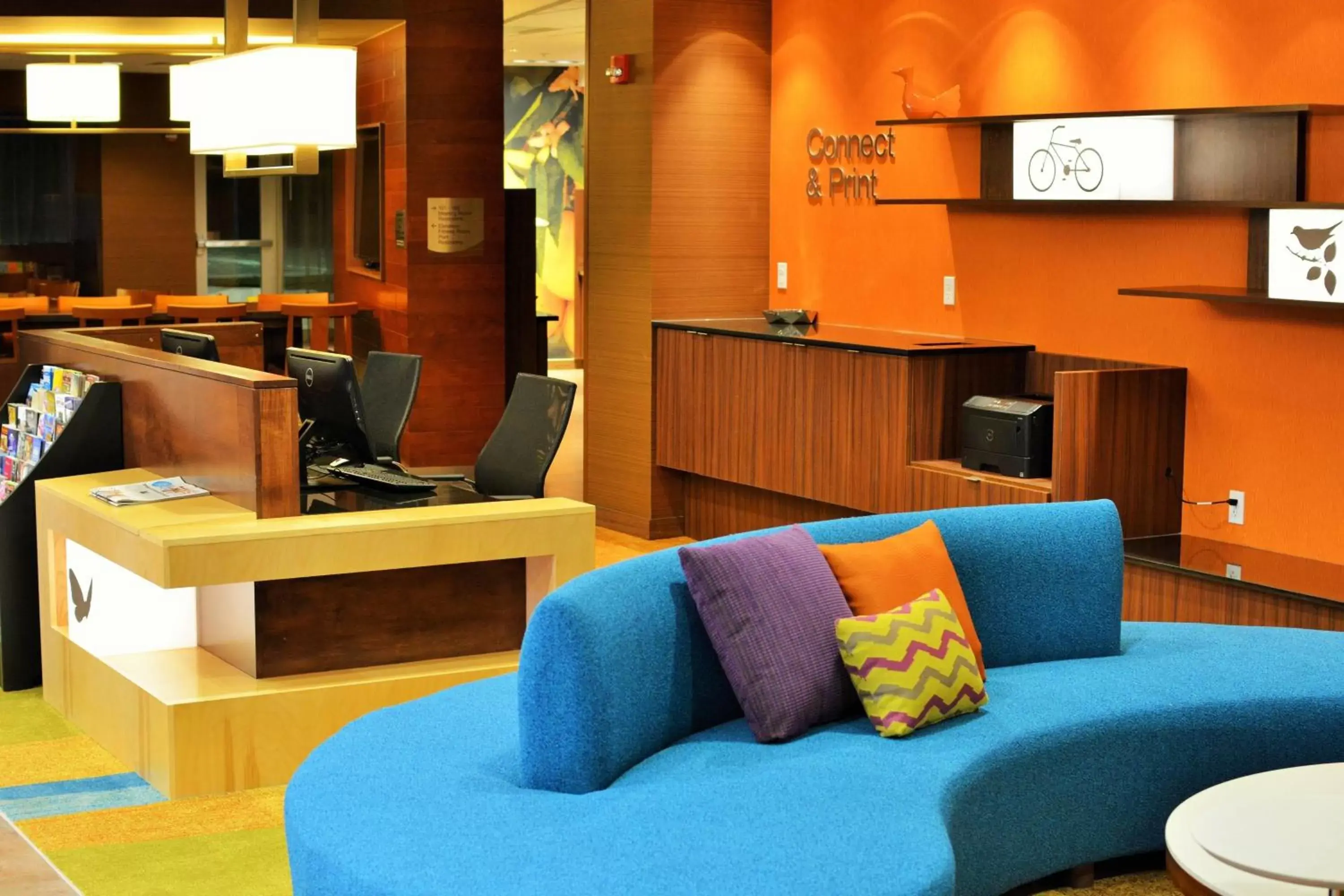 Lobby or reception in Fairfield Inn & Suites by Marriott Omaha Northwest