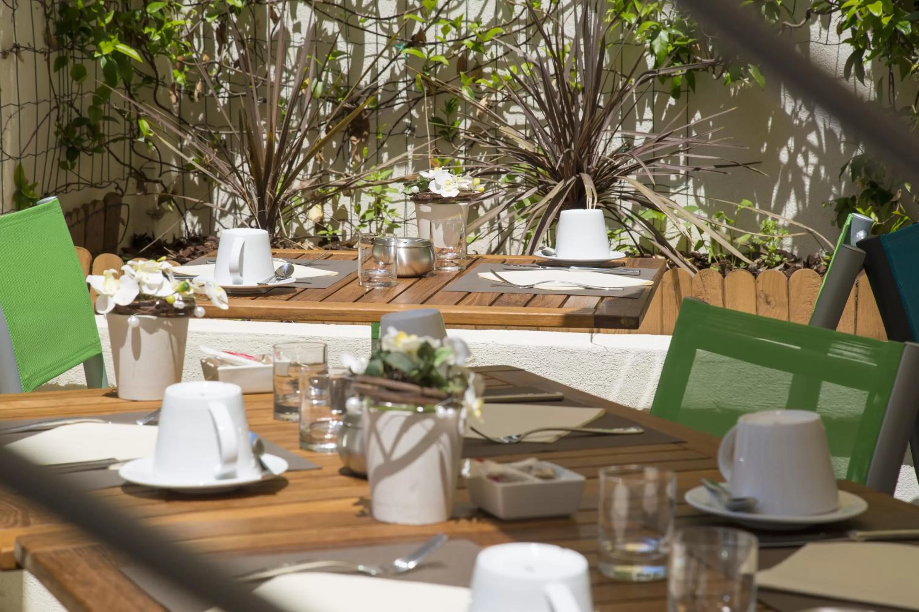 Patio in Cristal Hôtel & Spa