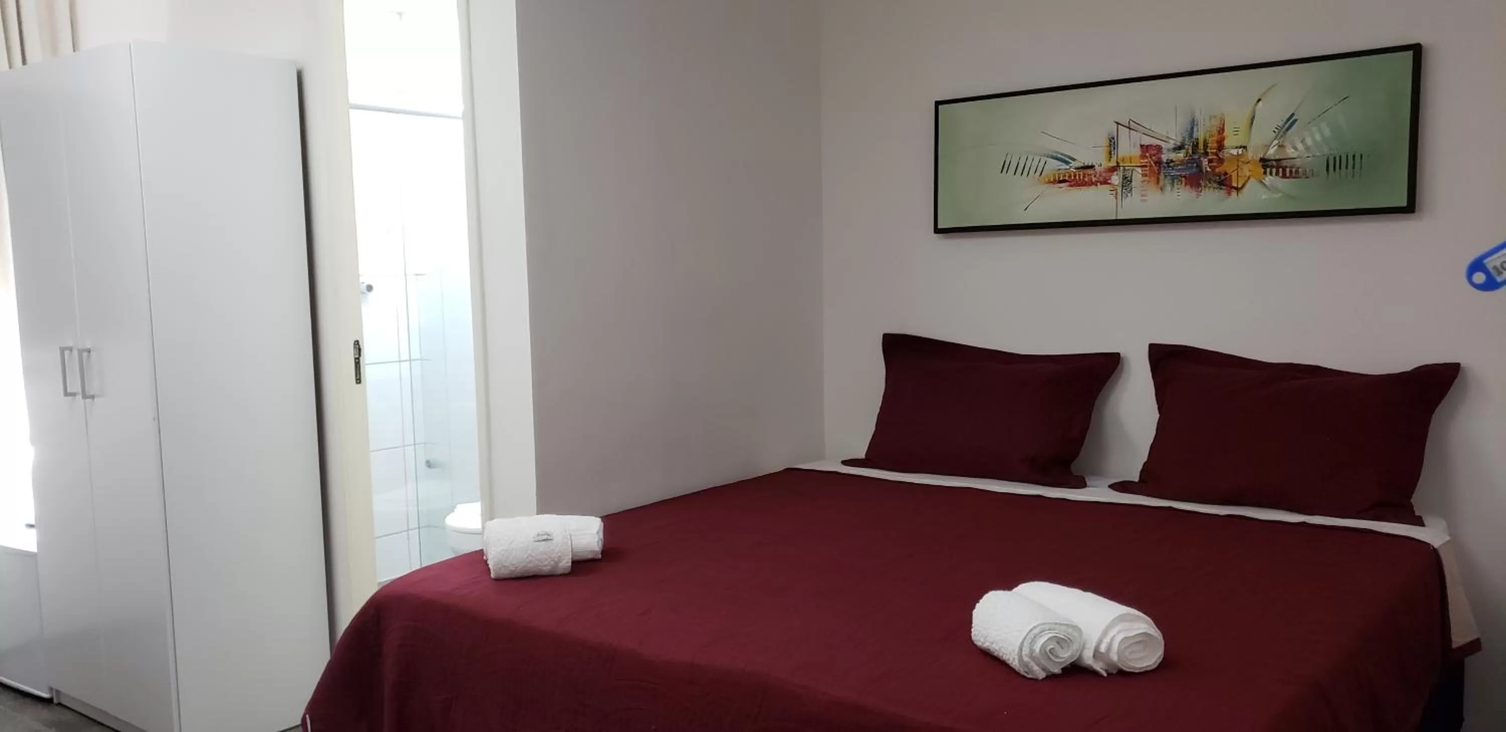 Bed in LIVE IN FORTALEZA HOTEL