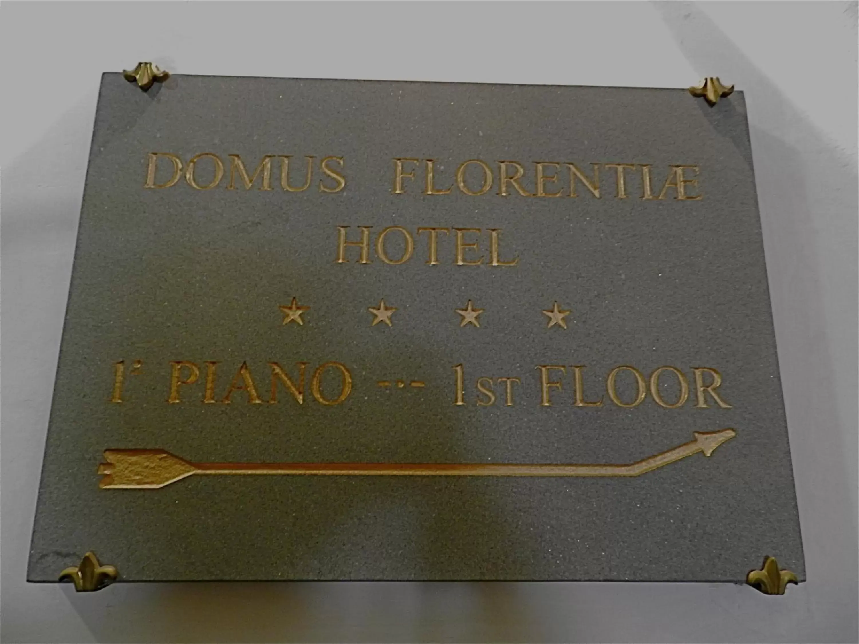 Certificate/Award, Property Logo/Sign in Domus Florentiae Hotel