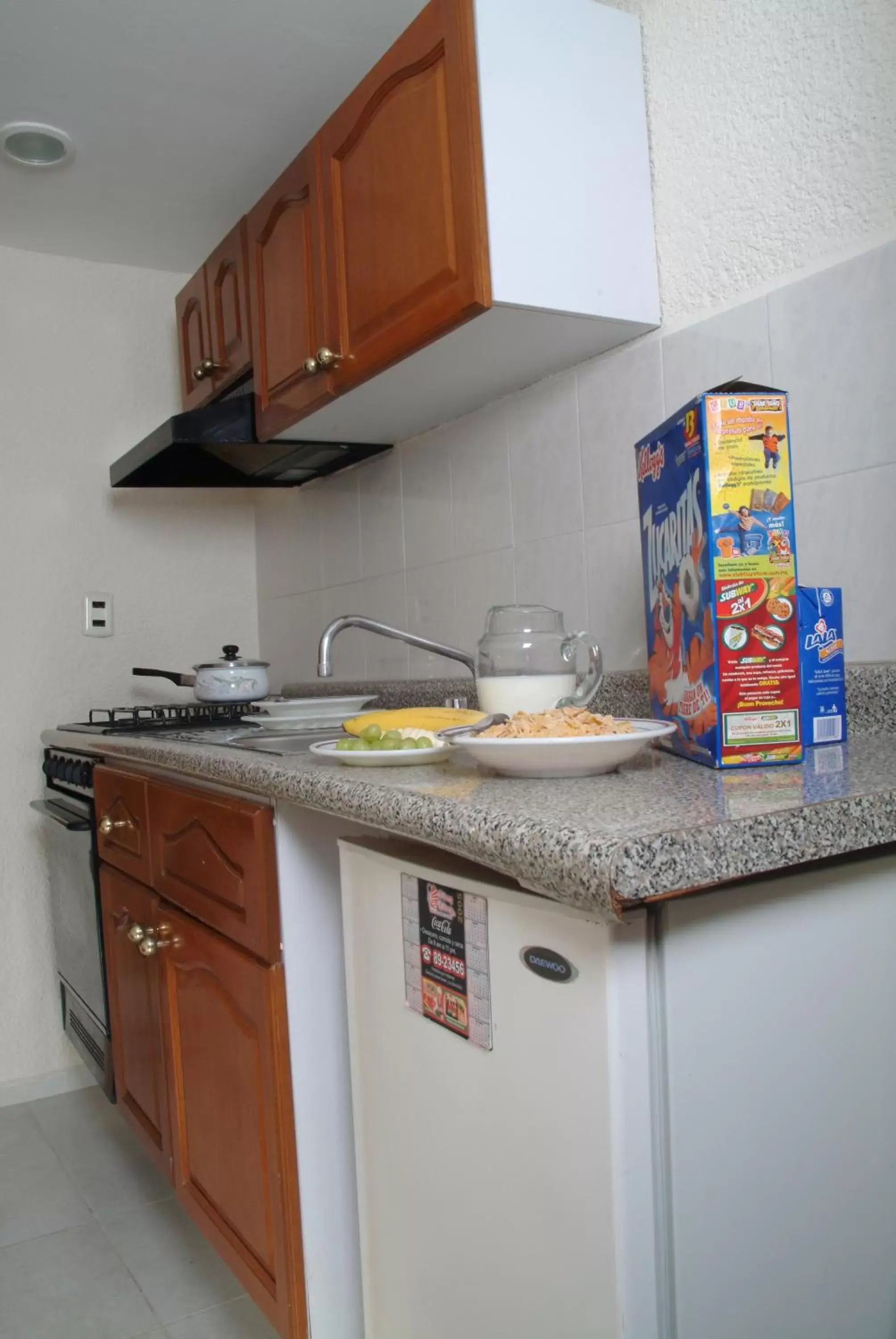 Kitchen or kitchenette, Kitchen/Kitchenette in Hotel y Suites Nader