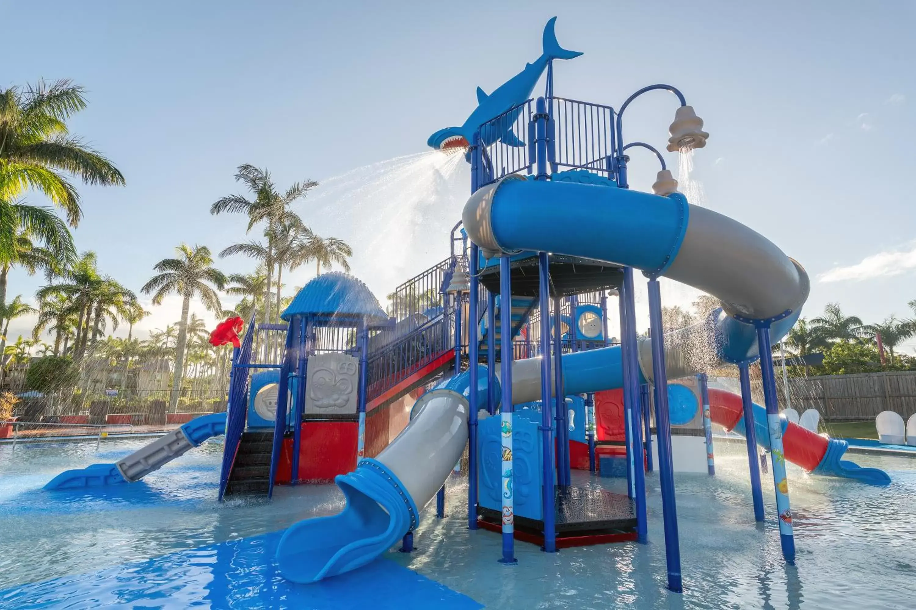 Aqua park, Water Park in Oaks Sunshine Coast Oasis Resort