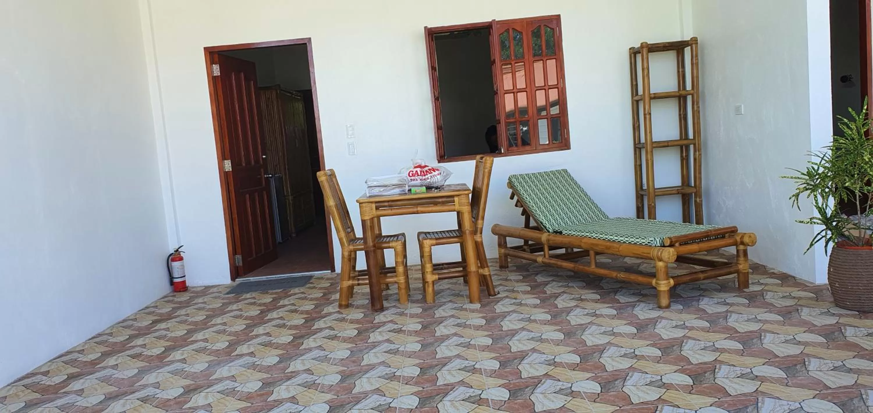 Patio in Tauig Beach Resort