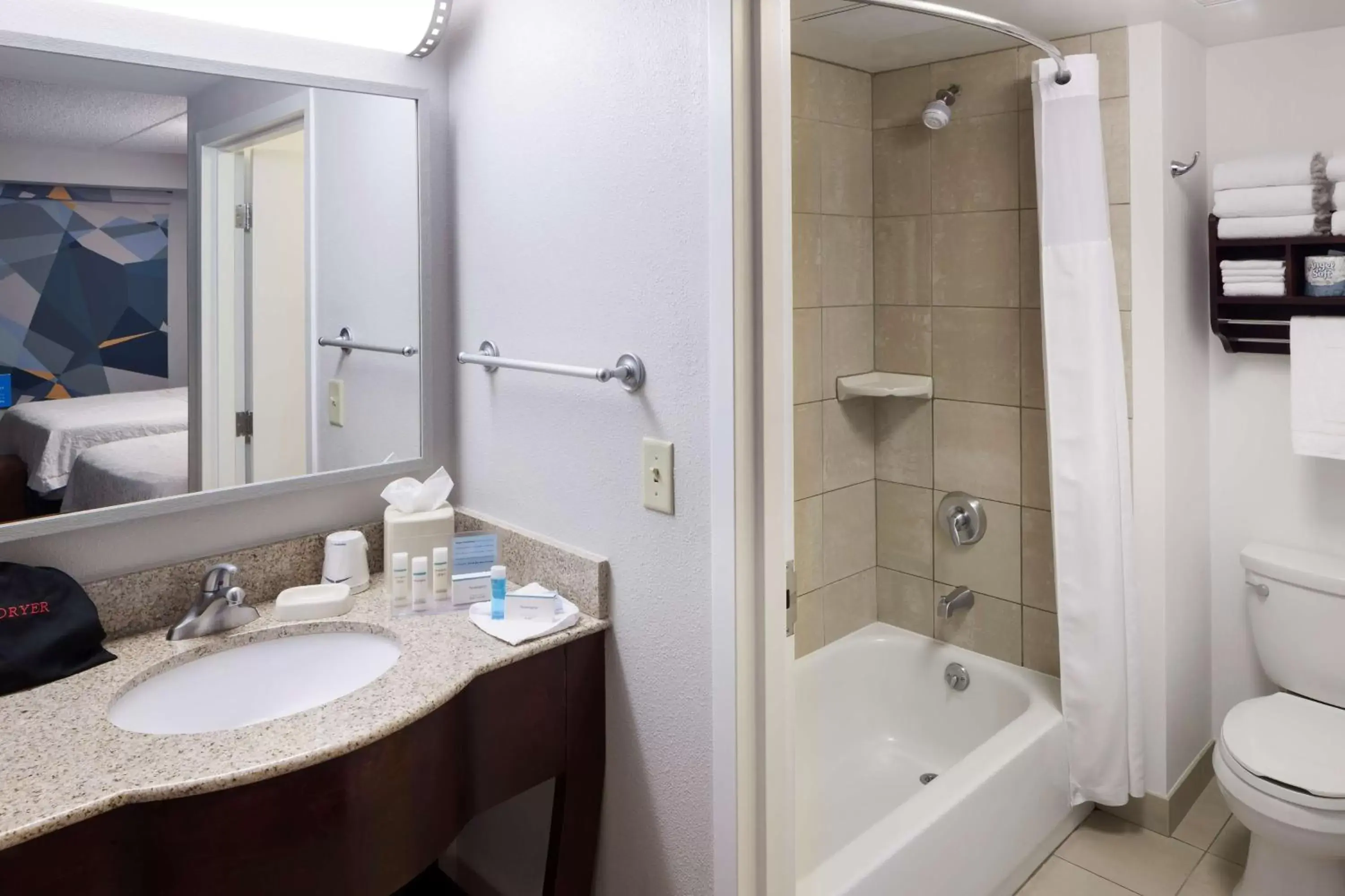 Bathroom in Hampton Inn & Suites Oklahoma City-Bricktown