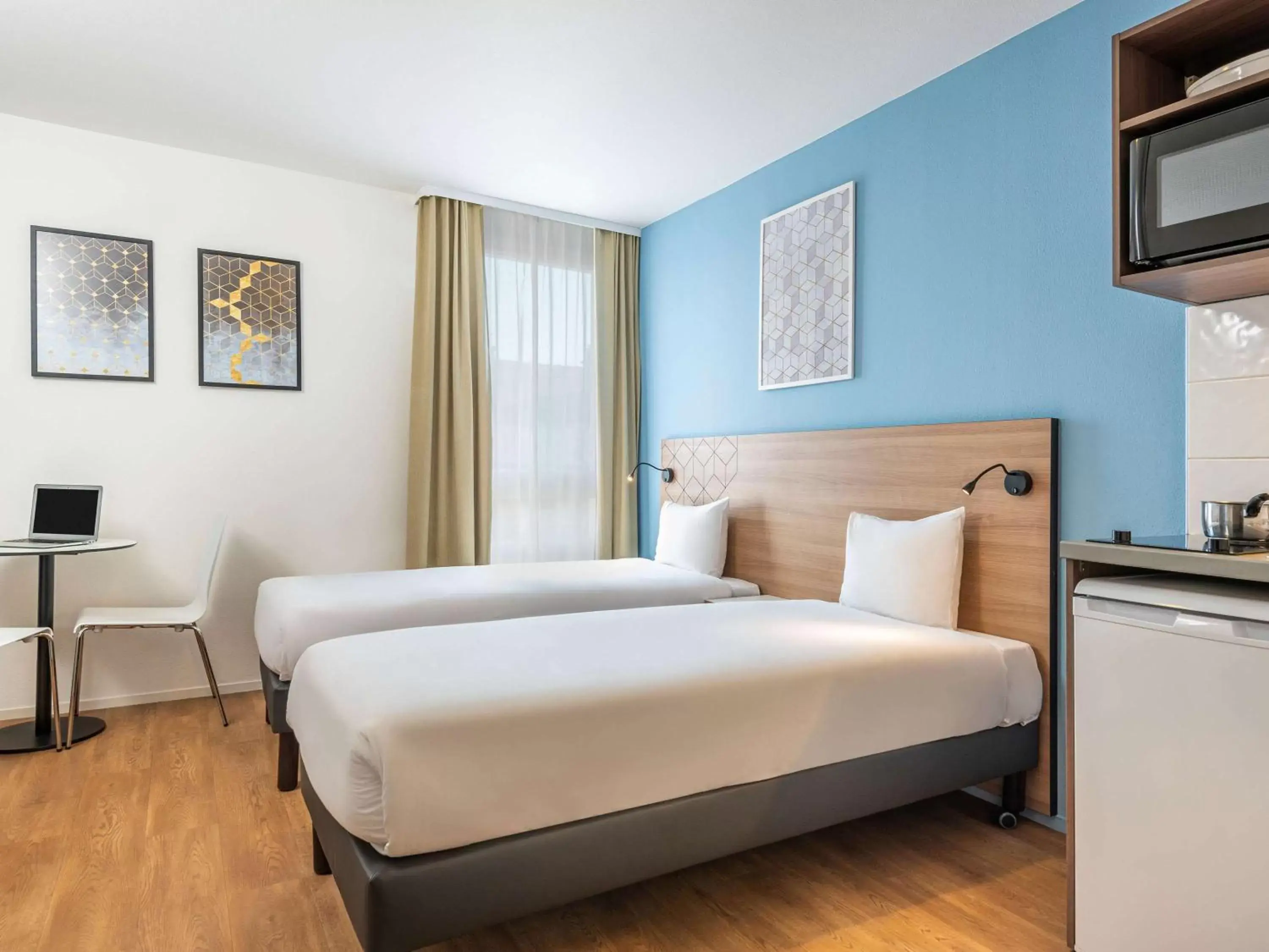 Photo of the whole room, Bed in Aparthotel Adagio Access Paris Quai d'Ivry