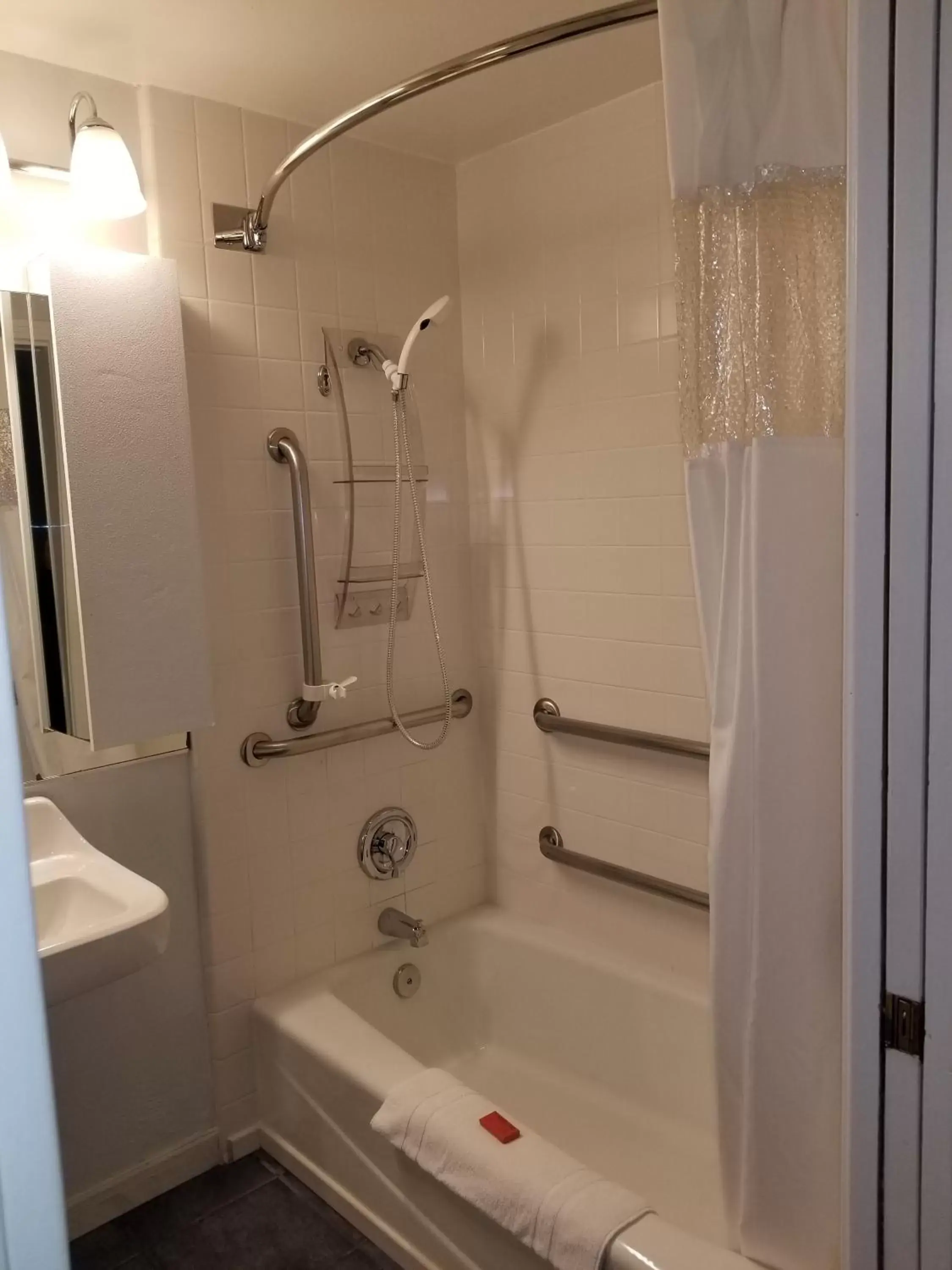 Bathroom in Tamarack Beach Hotel