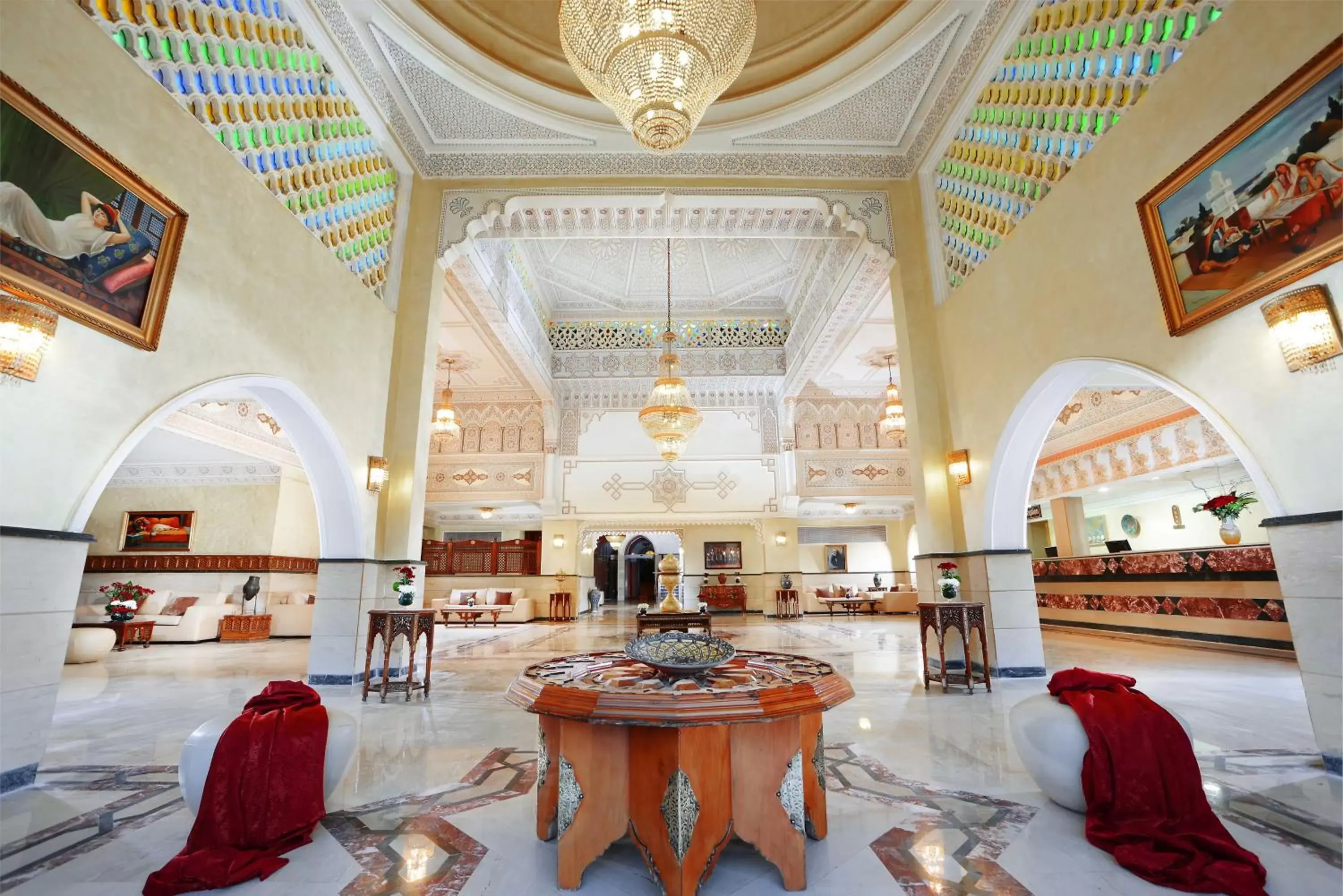 Property building, Restaurant/Places to Eat in Pickalbatros Alf Leila Wa Leila Resort - Neverland Hurghada
