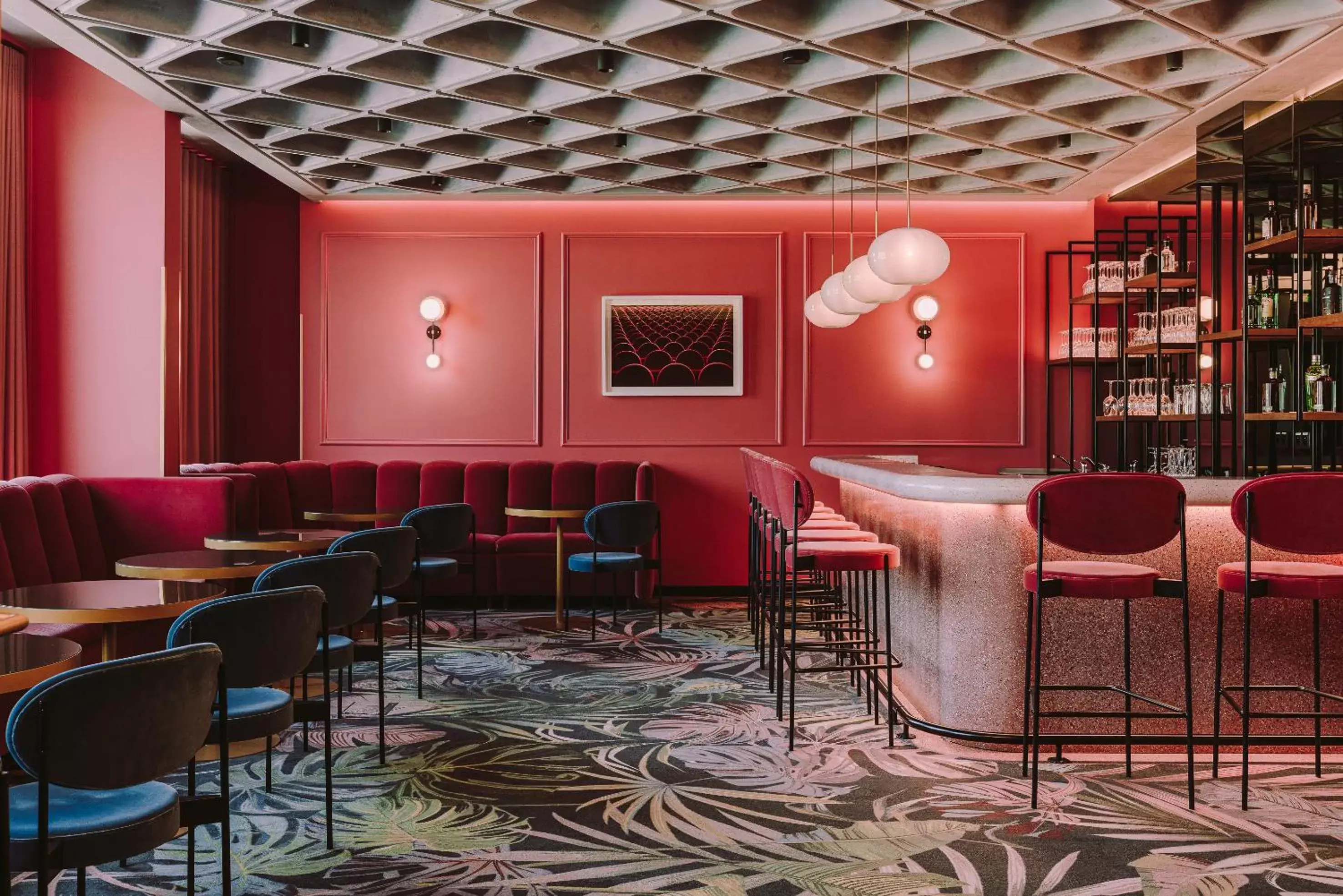 Lounge or bar in PURO Łódź Centrum Lounge or bar in PURO Łódź Centrum