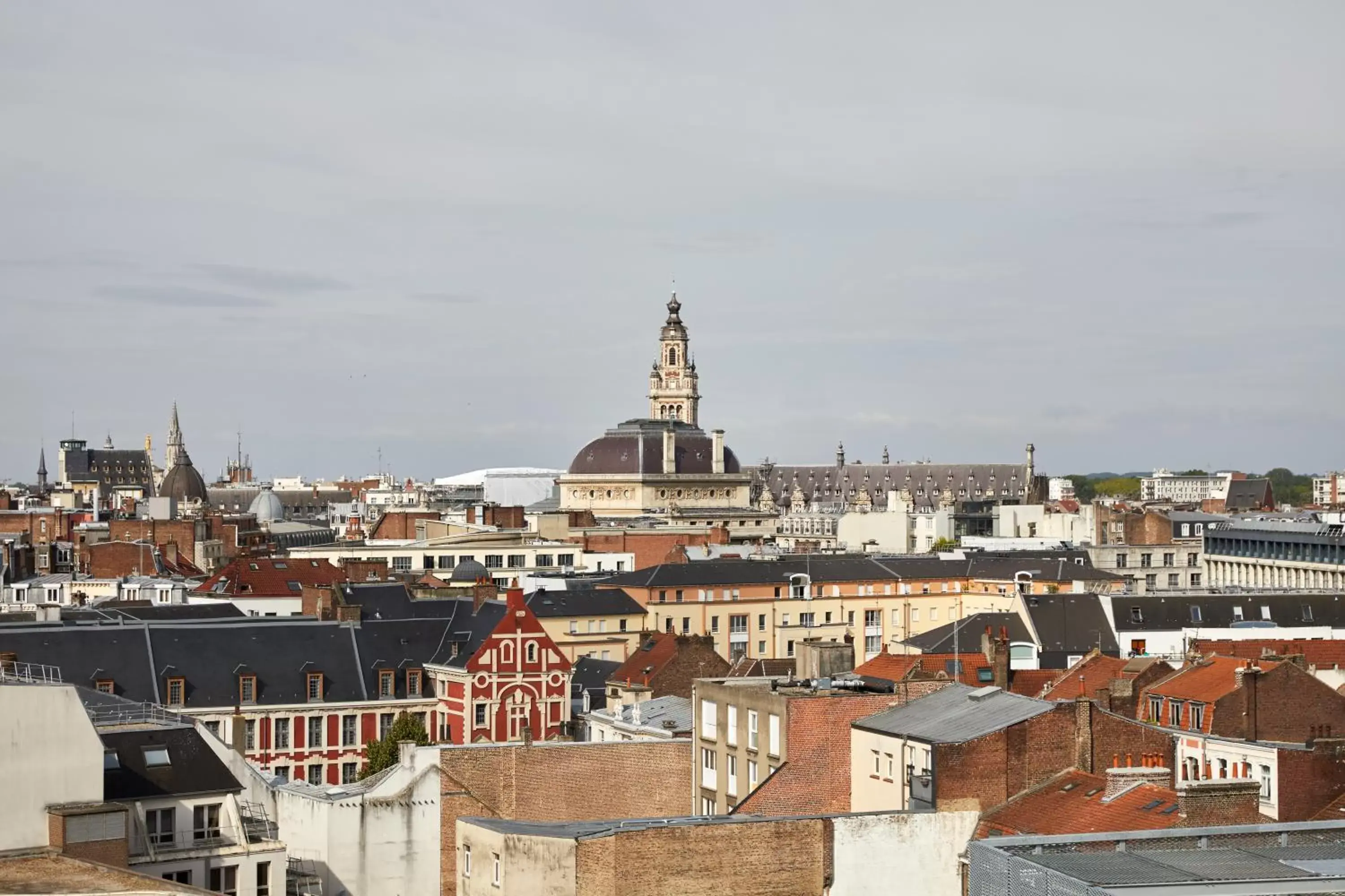 City view in Mama Shelter Lille