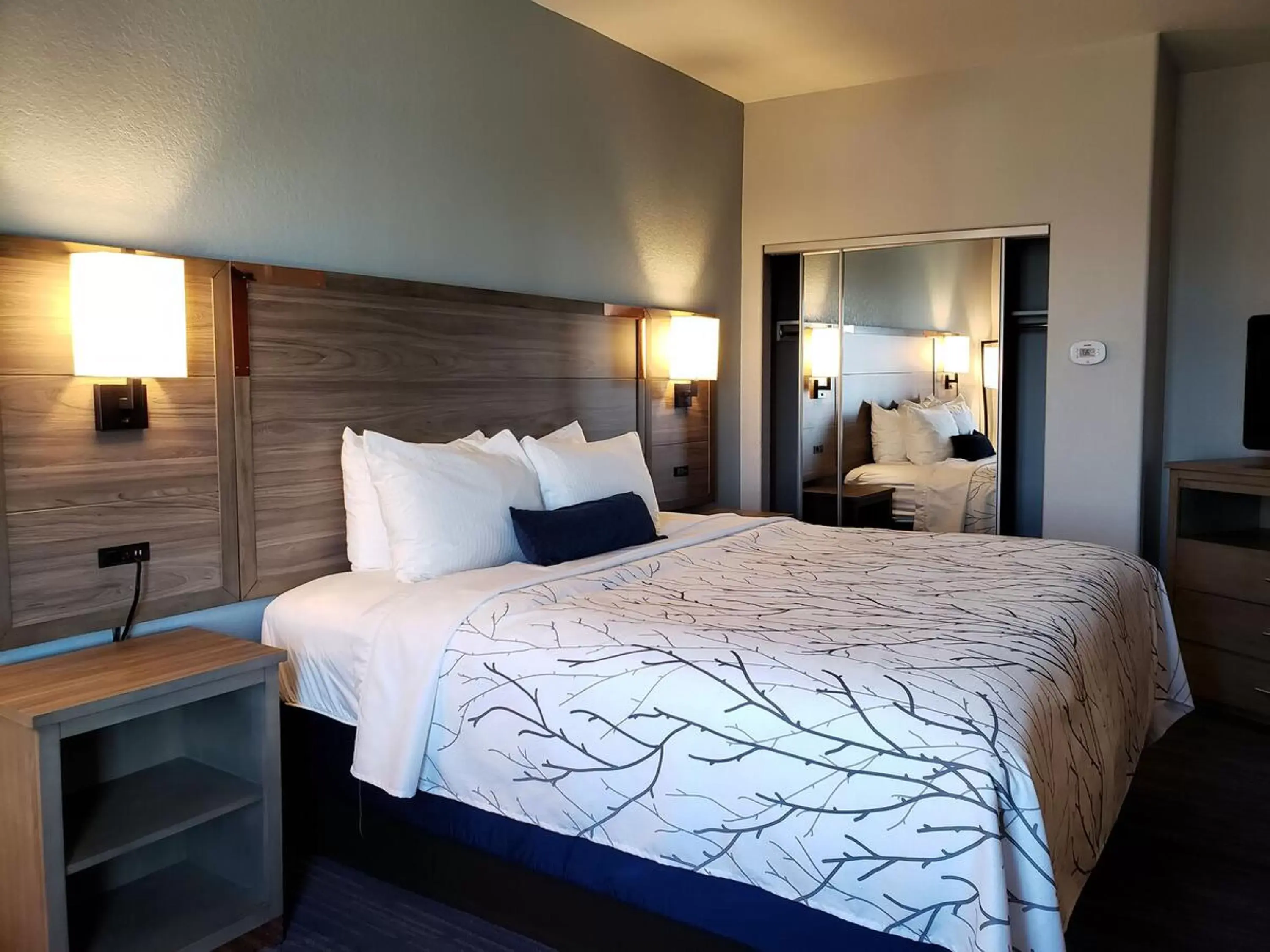 Bed in Best Western Plus San Antonio East Inn & Suites