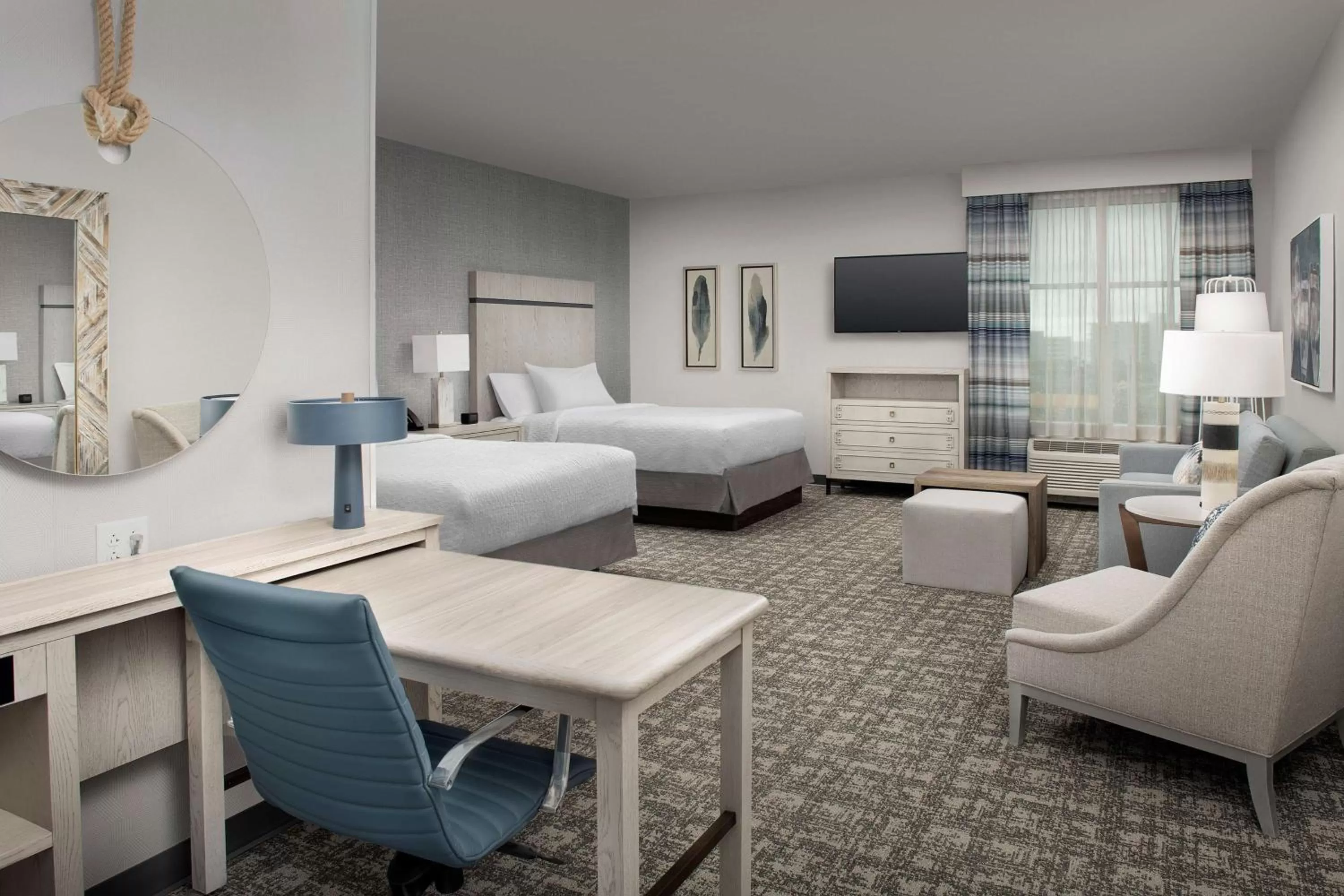 Bedroom, Bed in Homewood Suites By Hilton Destin