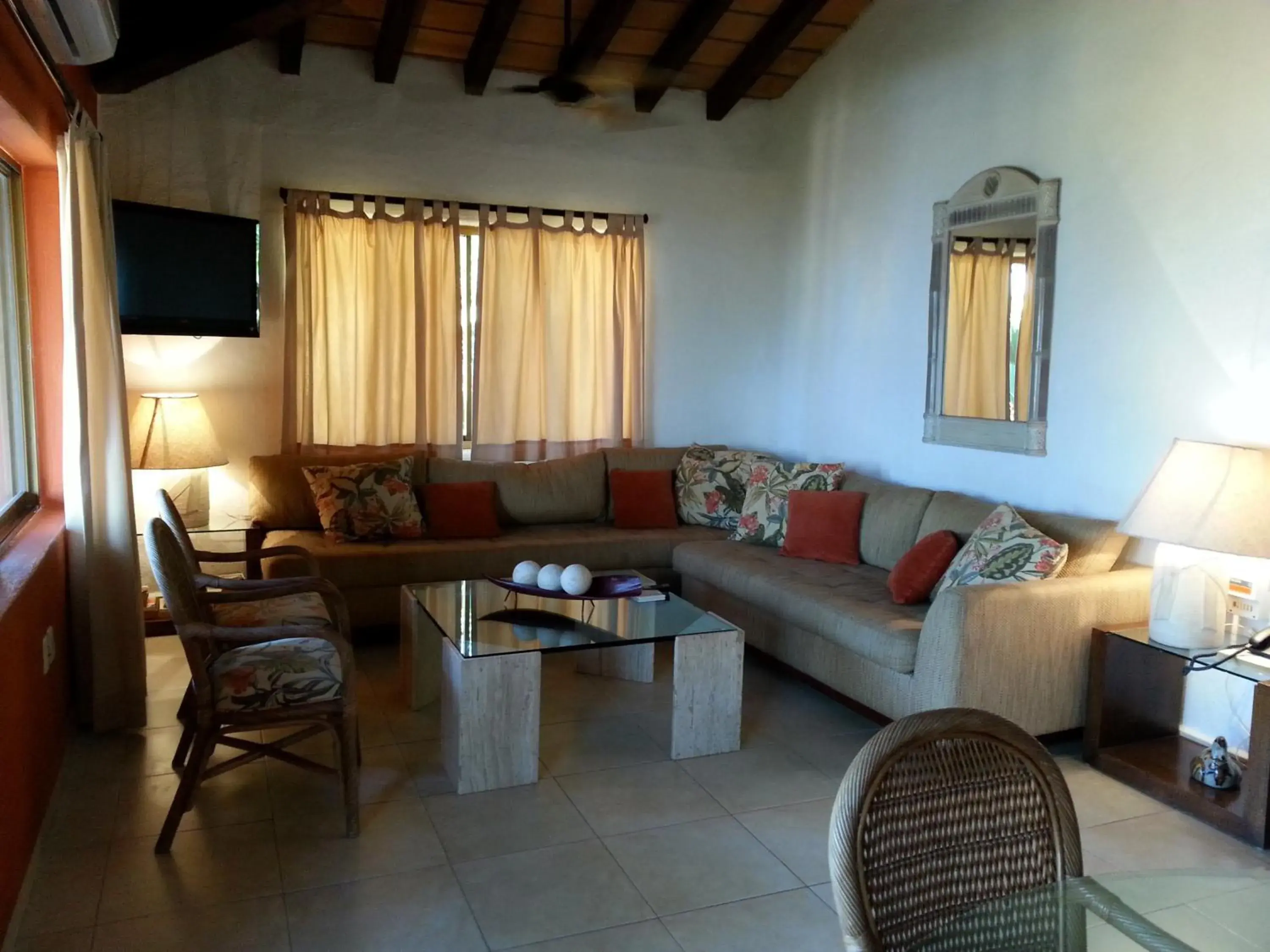 Living room, Seating Area in Villas del Sol en Los Tules