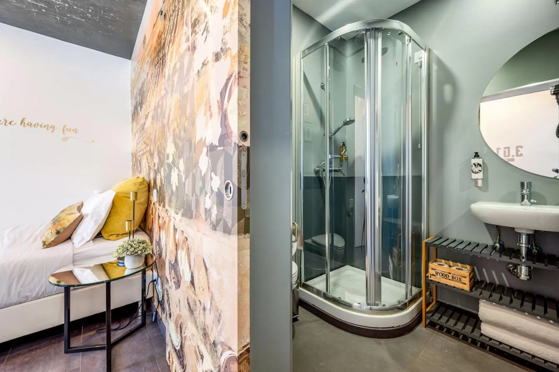 Bathroom in Lisbon Wine House - Rooms & Suites