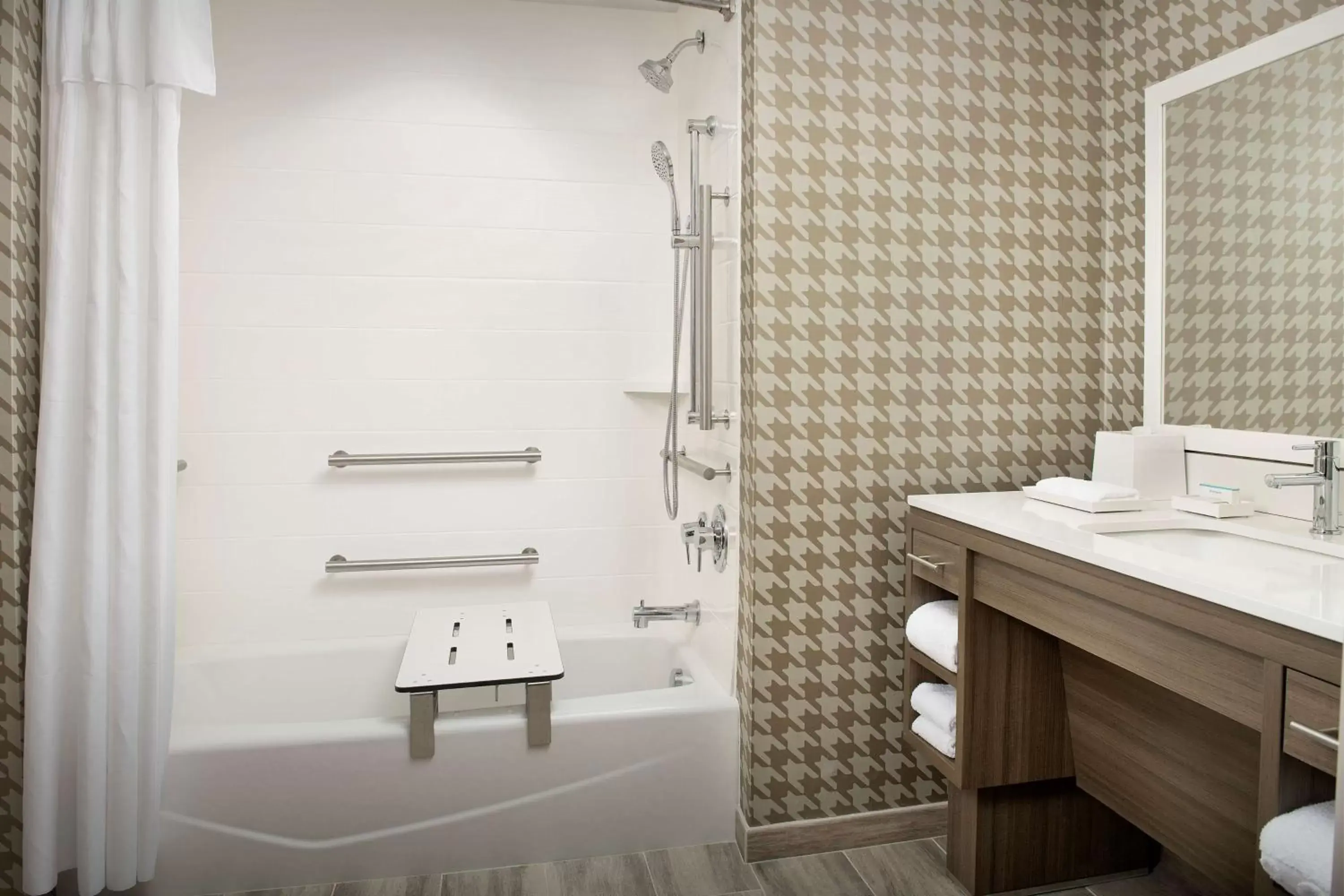 Bathroom in Home2 Suites by Hilton Fort Myers Airport