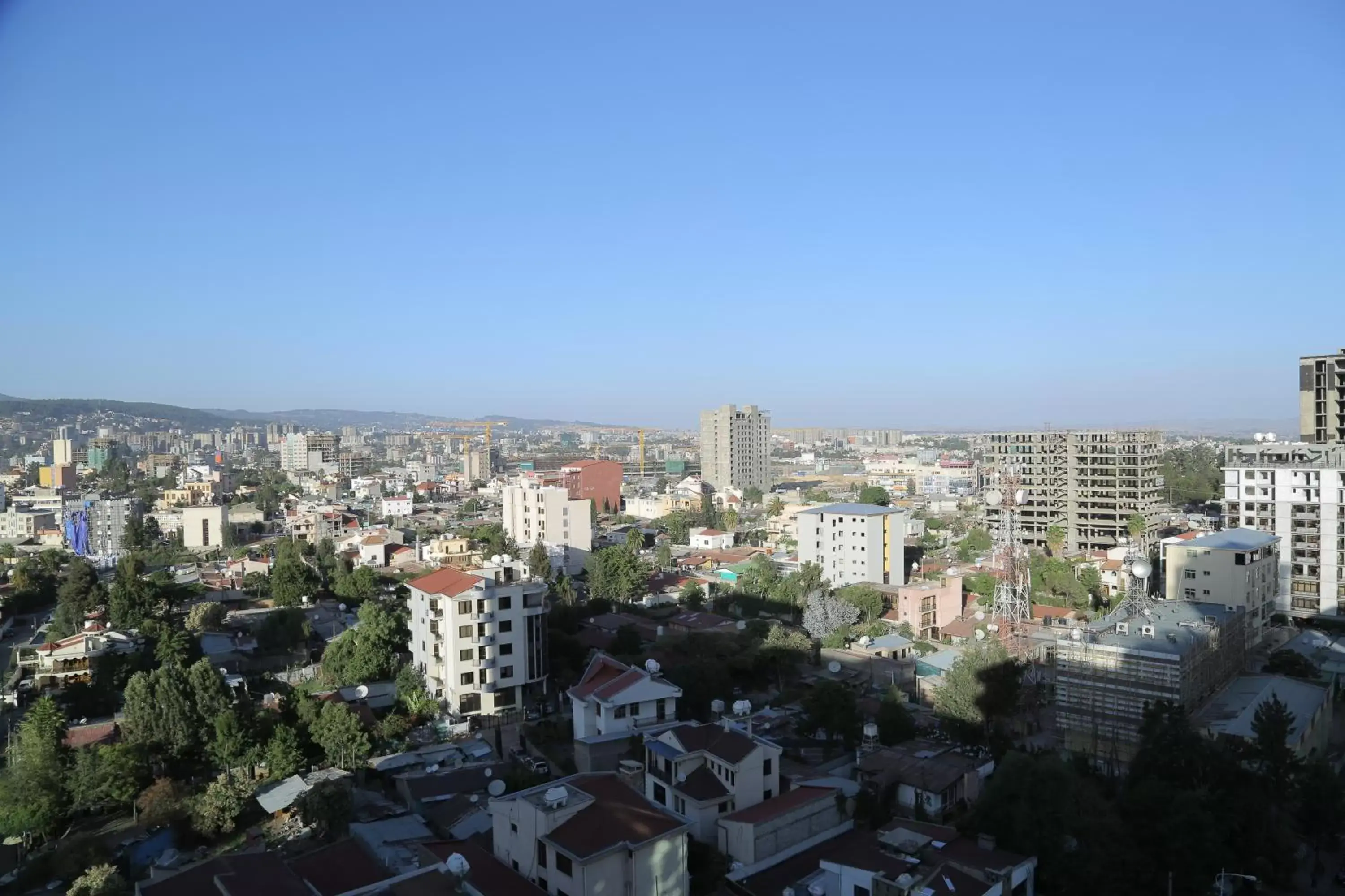 City view, Bird's-eye View in Sapphire Addis