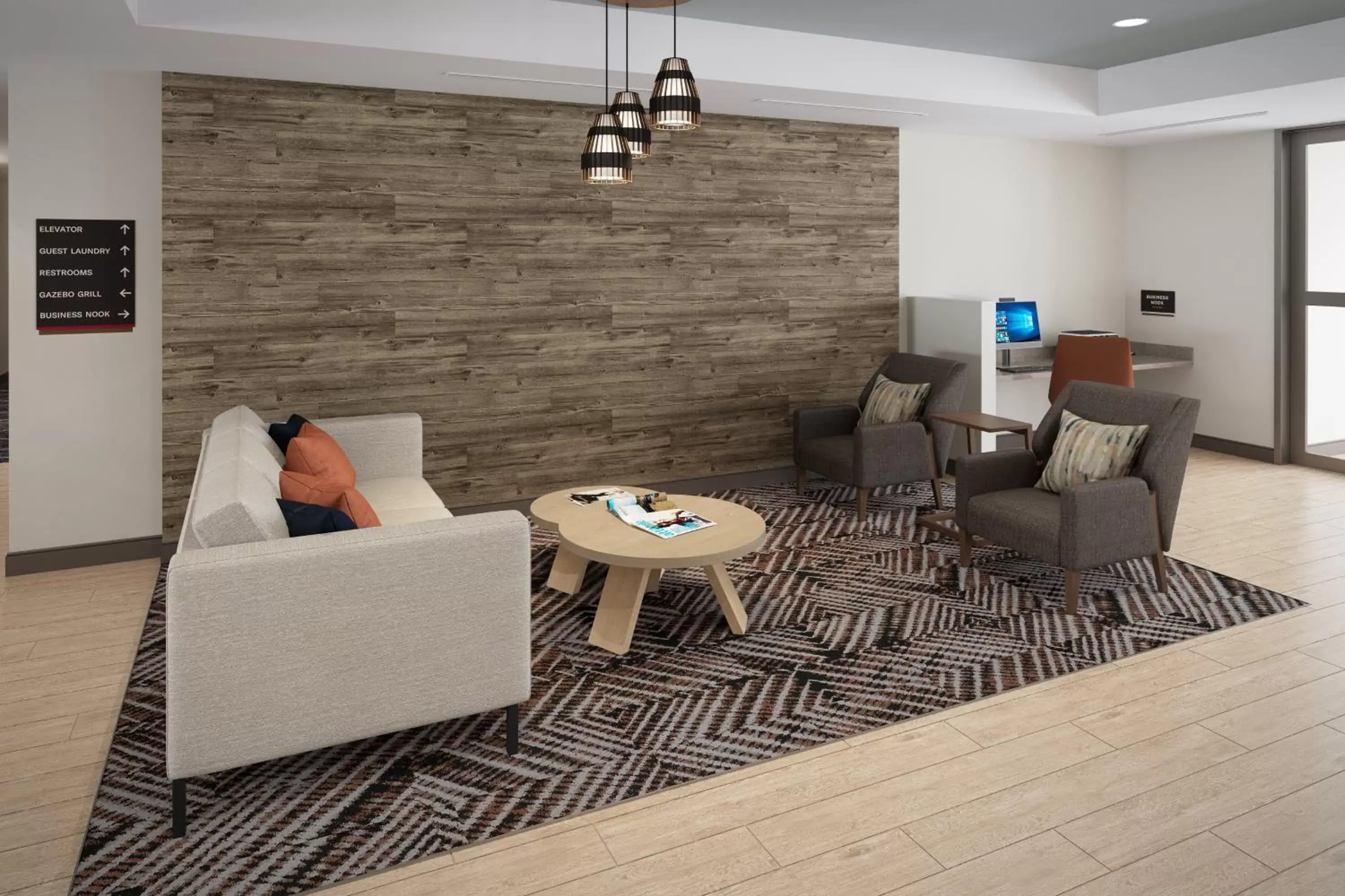 Seating Area in Candlewood Suites - Columbia, an IHG Hotel