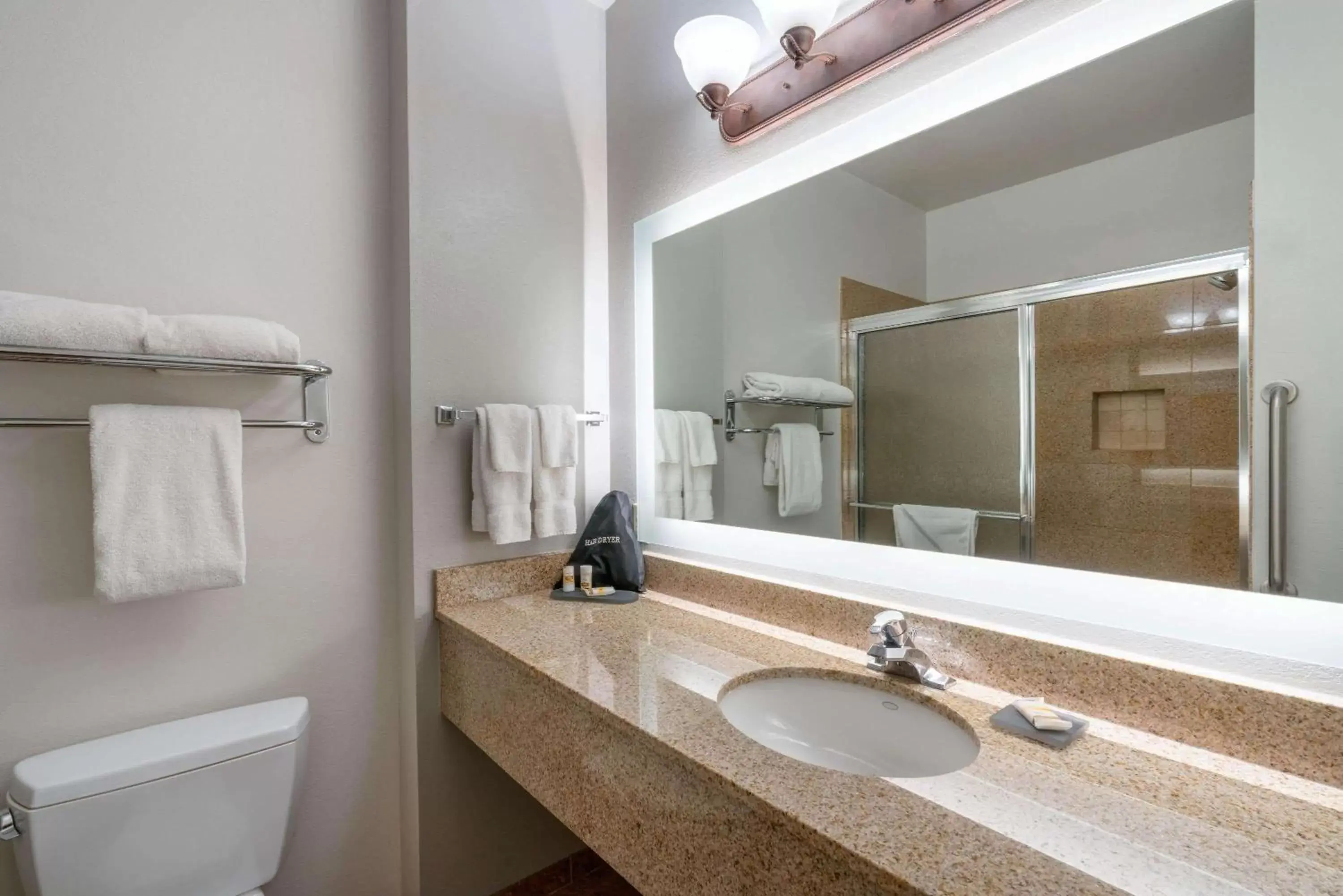 Shower, Bathroom in La Quinta by Wyndham Rifle