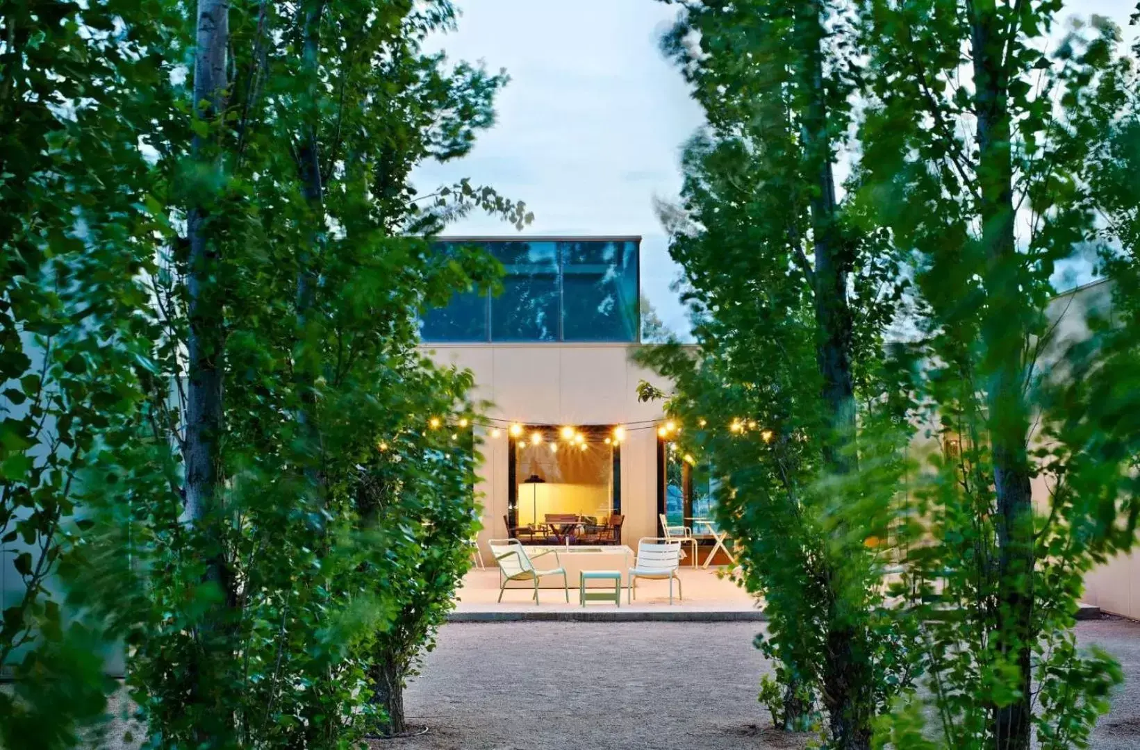 Garden in Hotel Aire de Bardenas