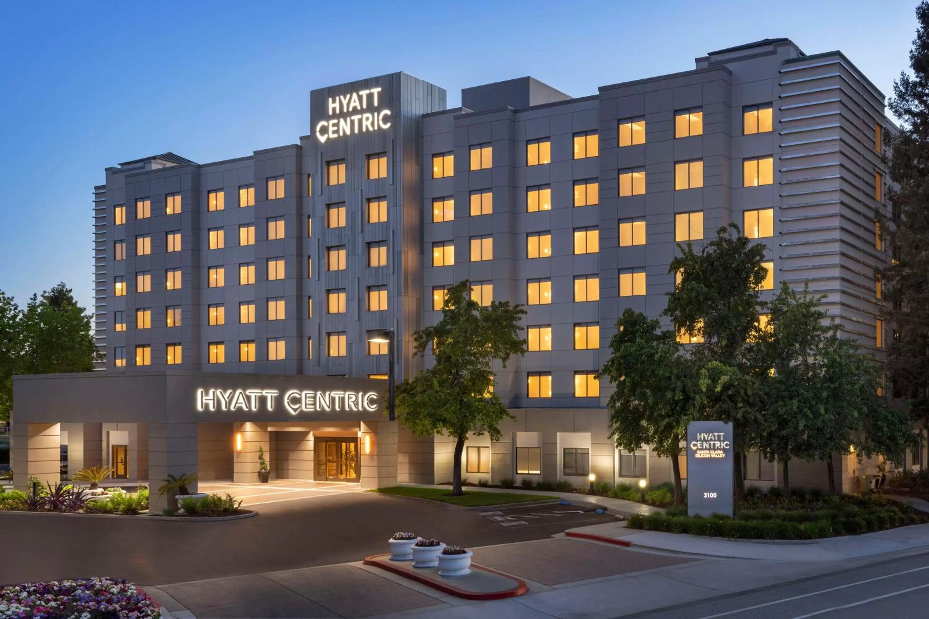 Property building in Hyatt Centric Santa Clara Silicon Valley