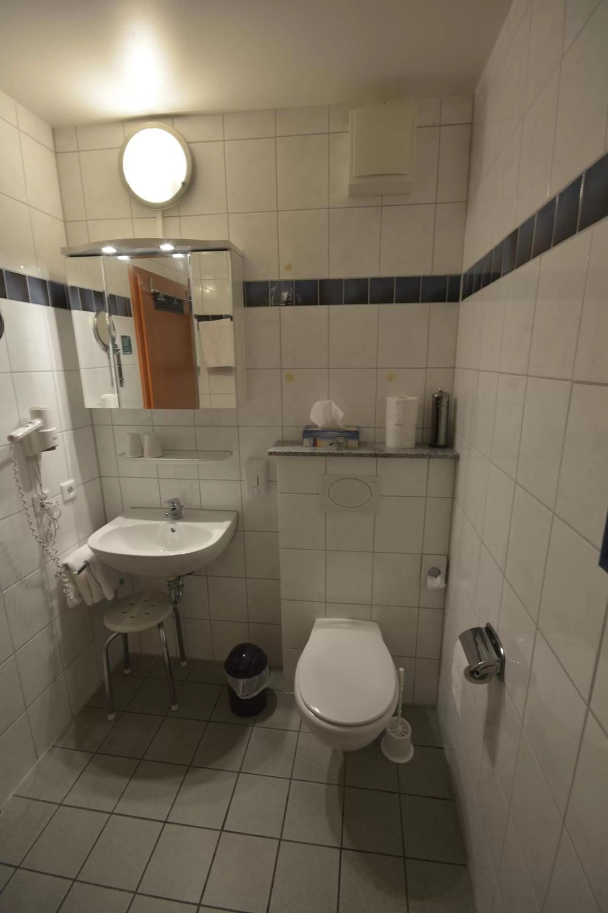 Toilet in Hotel Nord