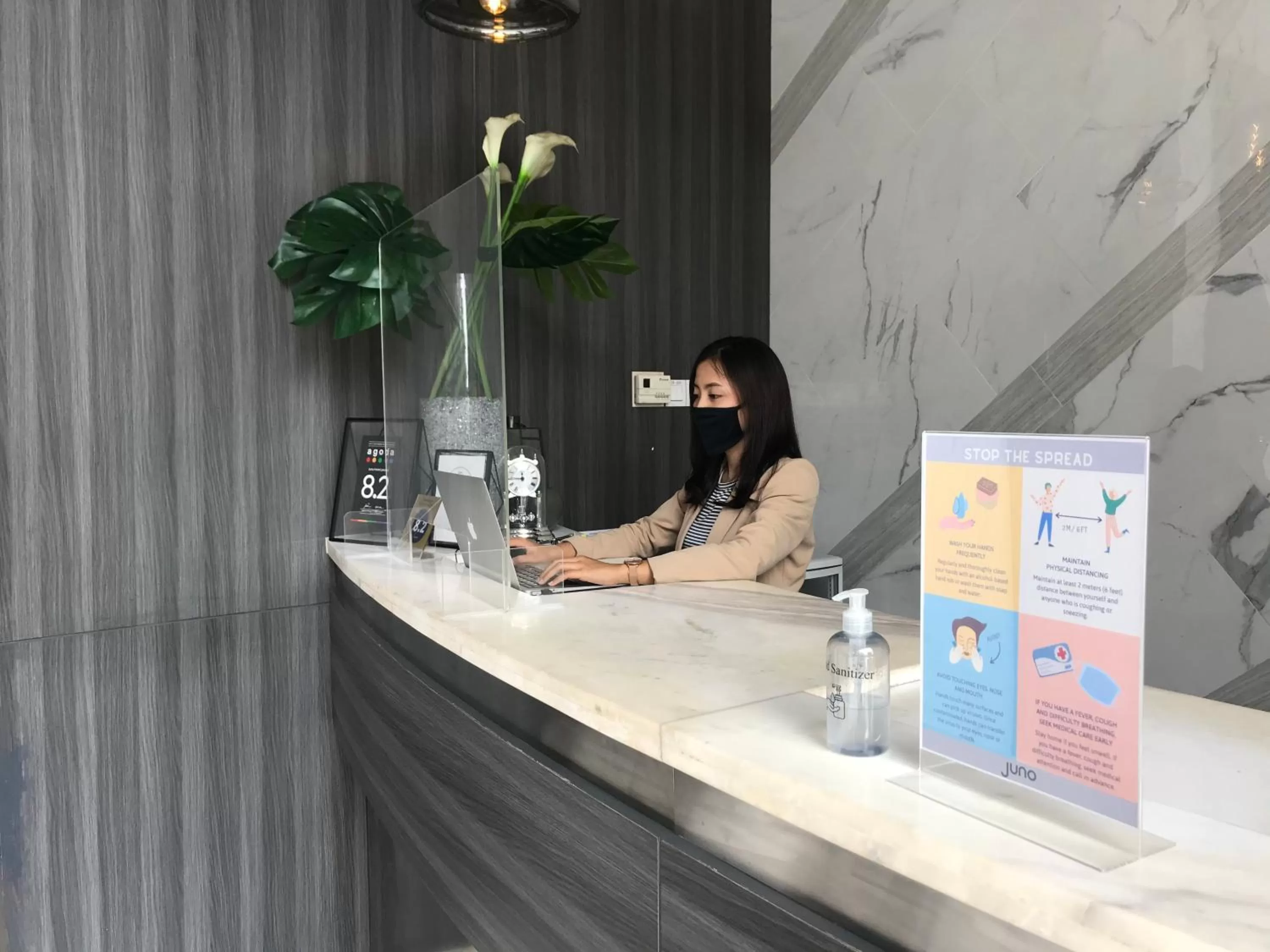 Lobby or reception in Juno Tanah Abang Jakarta