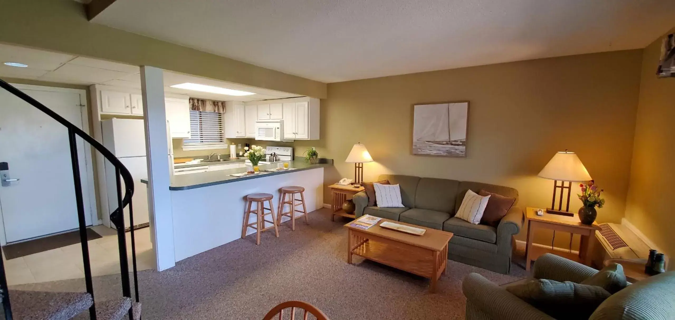 Living room, Seating Area in Silver Birches Resort