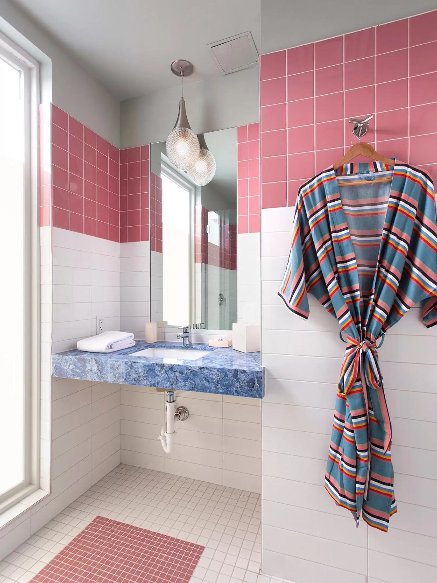 Bathroom in East Austin Hotel