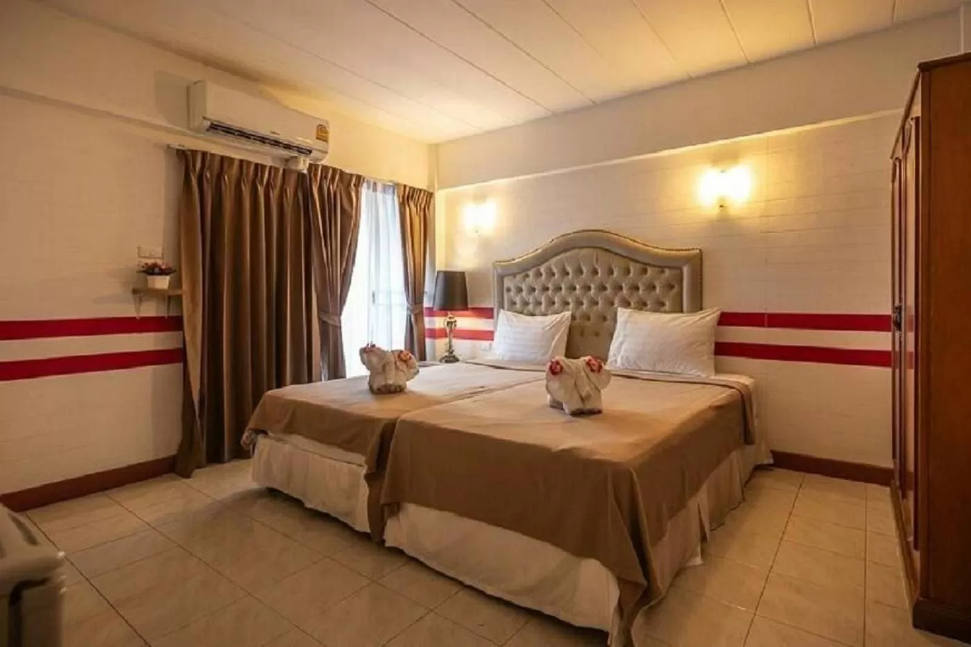 Bed in Sudyod Apartment